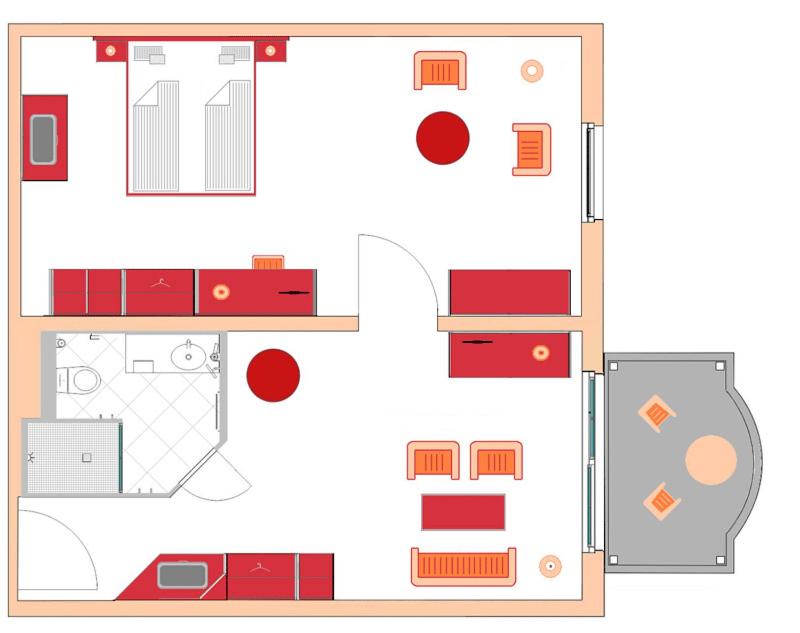 Suite with Land View