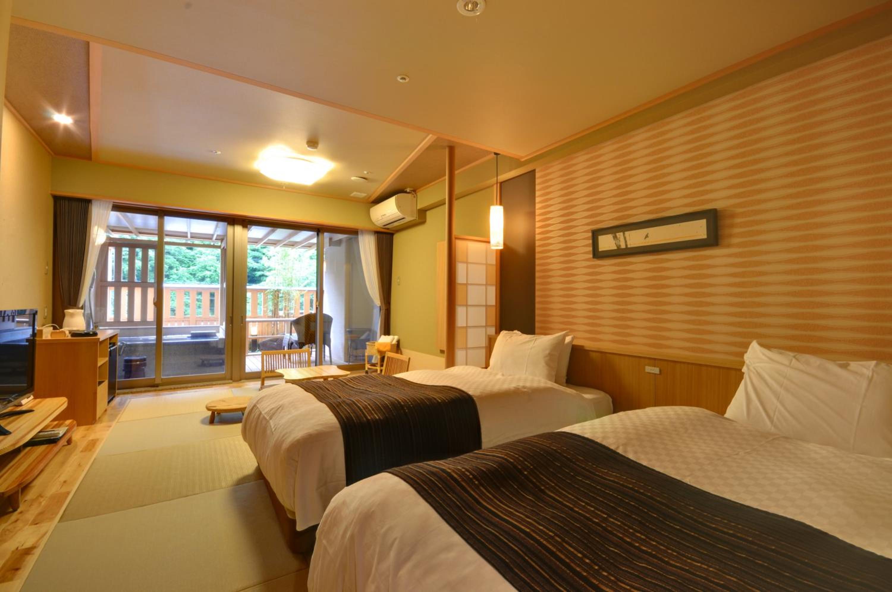 Japanese Western-Style Room with Open-air Bath - SUISAI - Non-Smoking 33㎡ - Photo 3