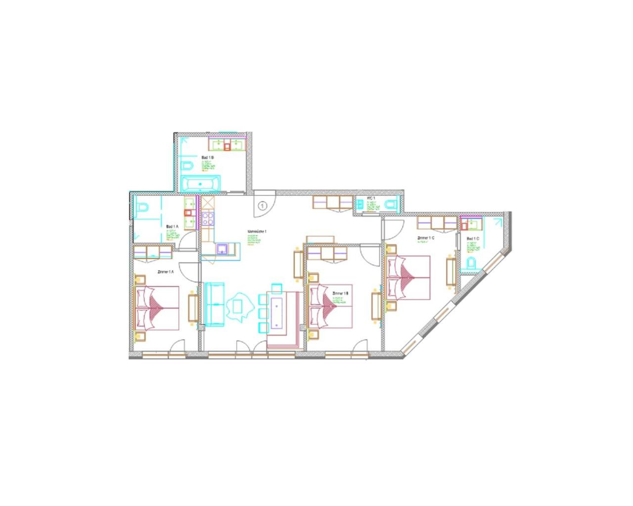 Three-Bedroom Apartment Pegasus photo 2