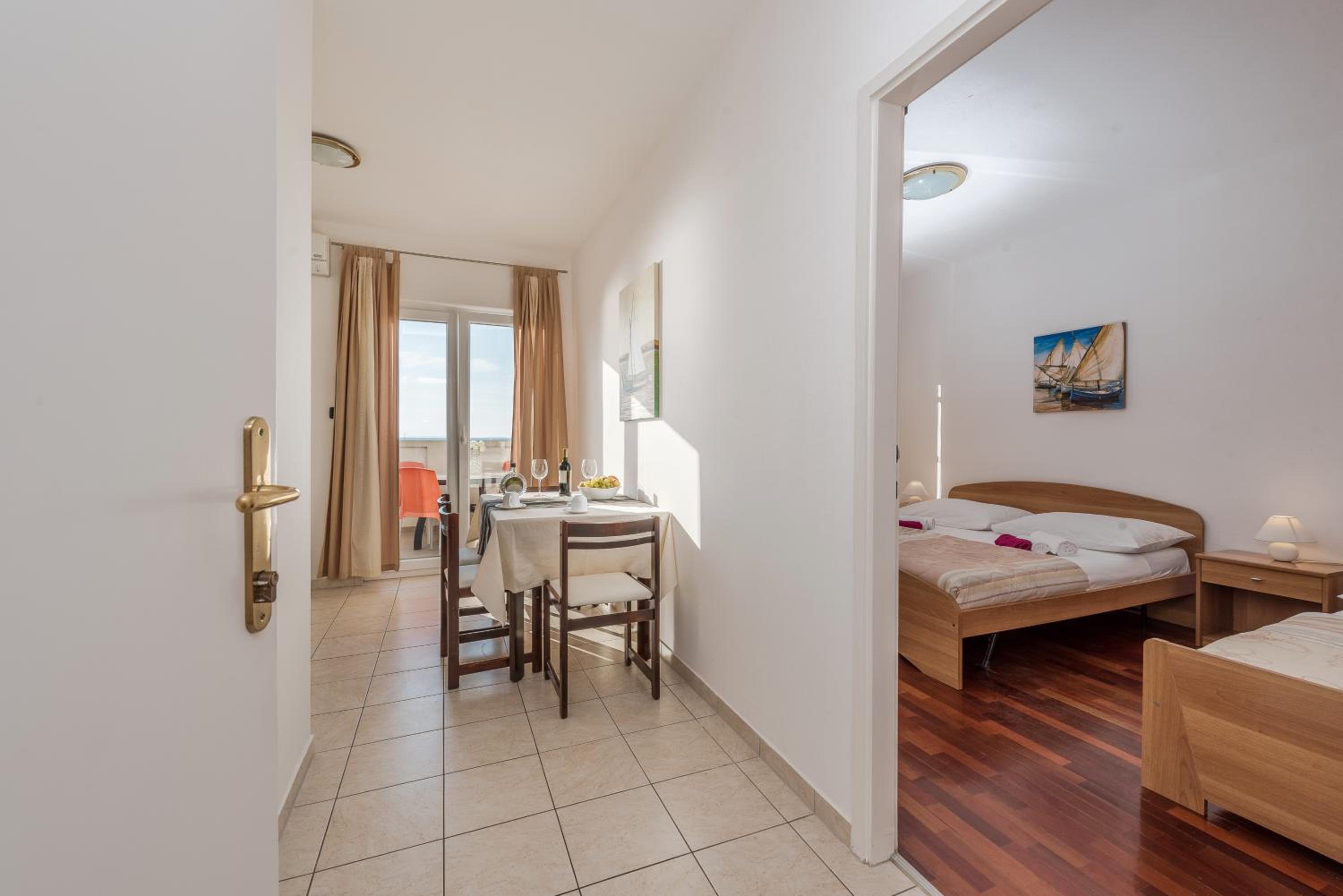 Apartment with View and Balcony