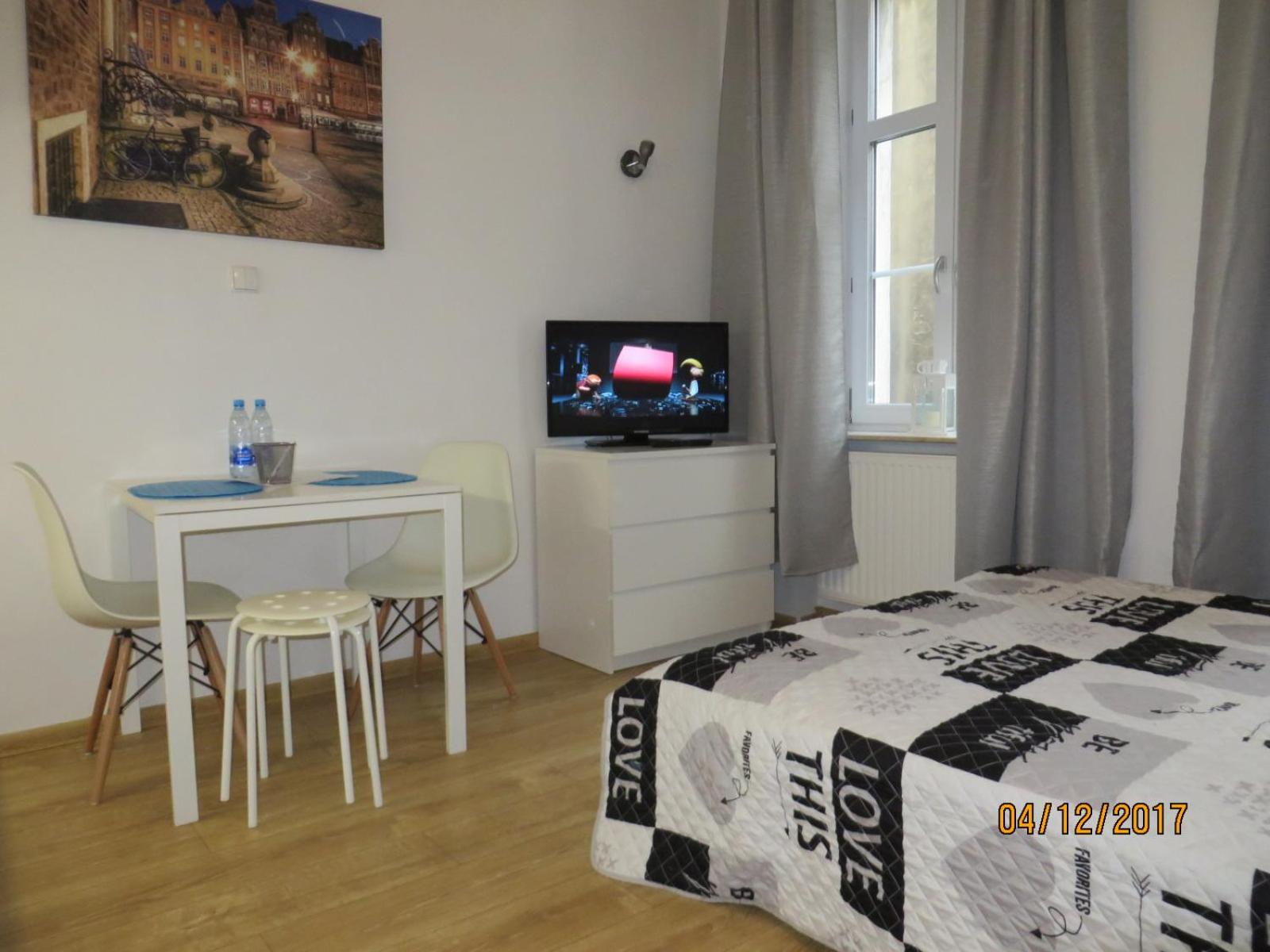 Studio Apartment - White