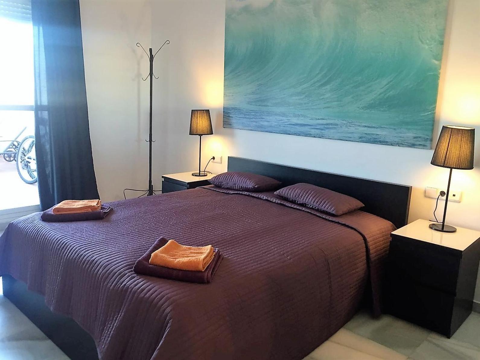 Apartamento con vista a la piscina