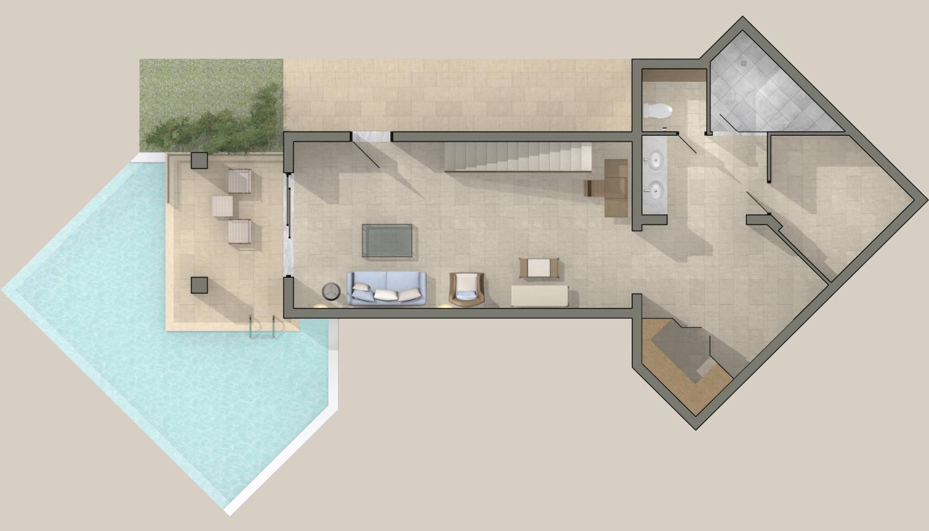 Mythica Maisonette with Sharing Pool, Sea View - Photo 4