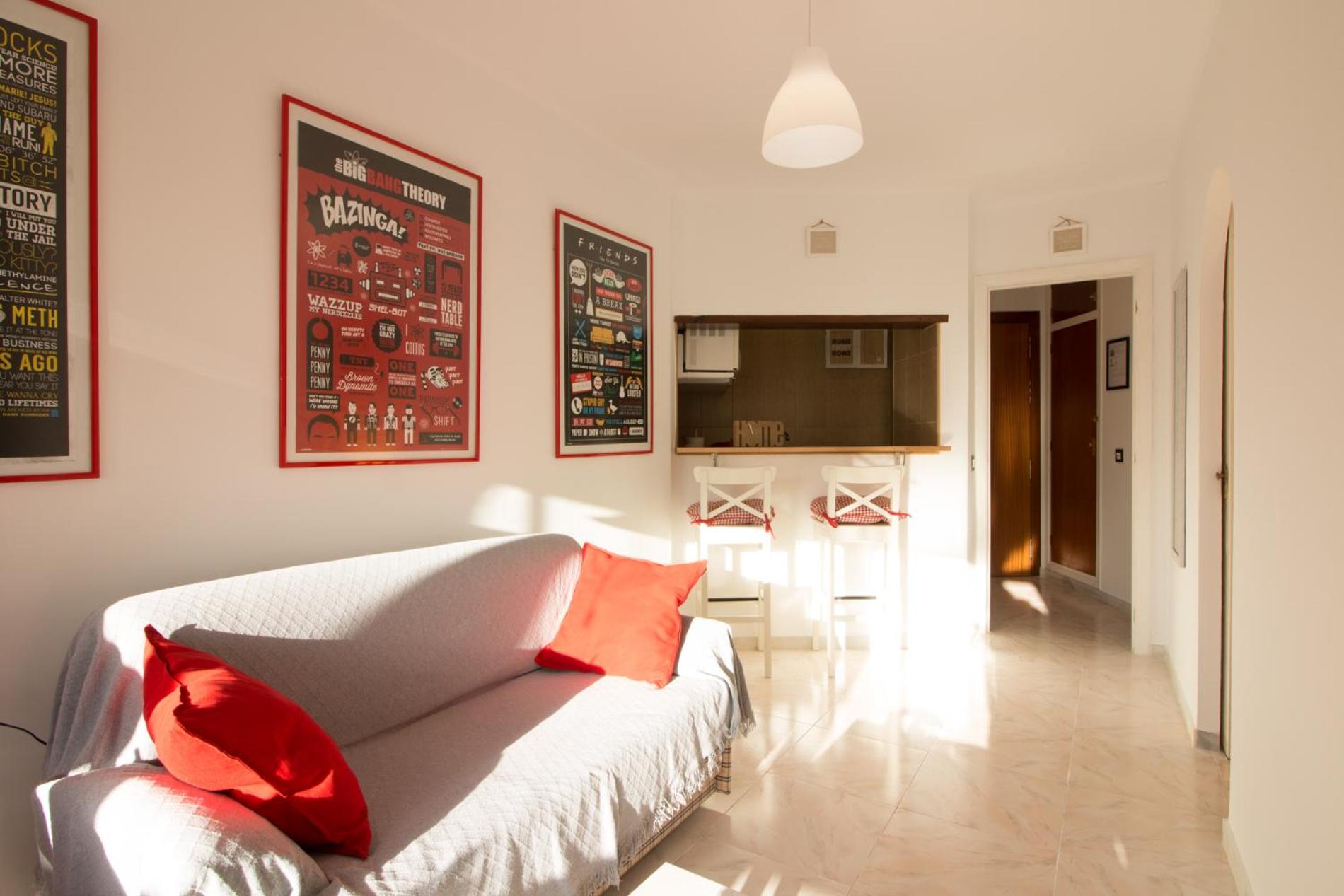 Apartamento con vista al mar