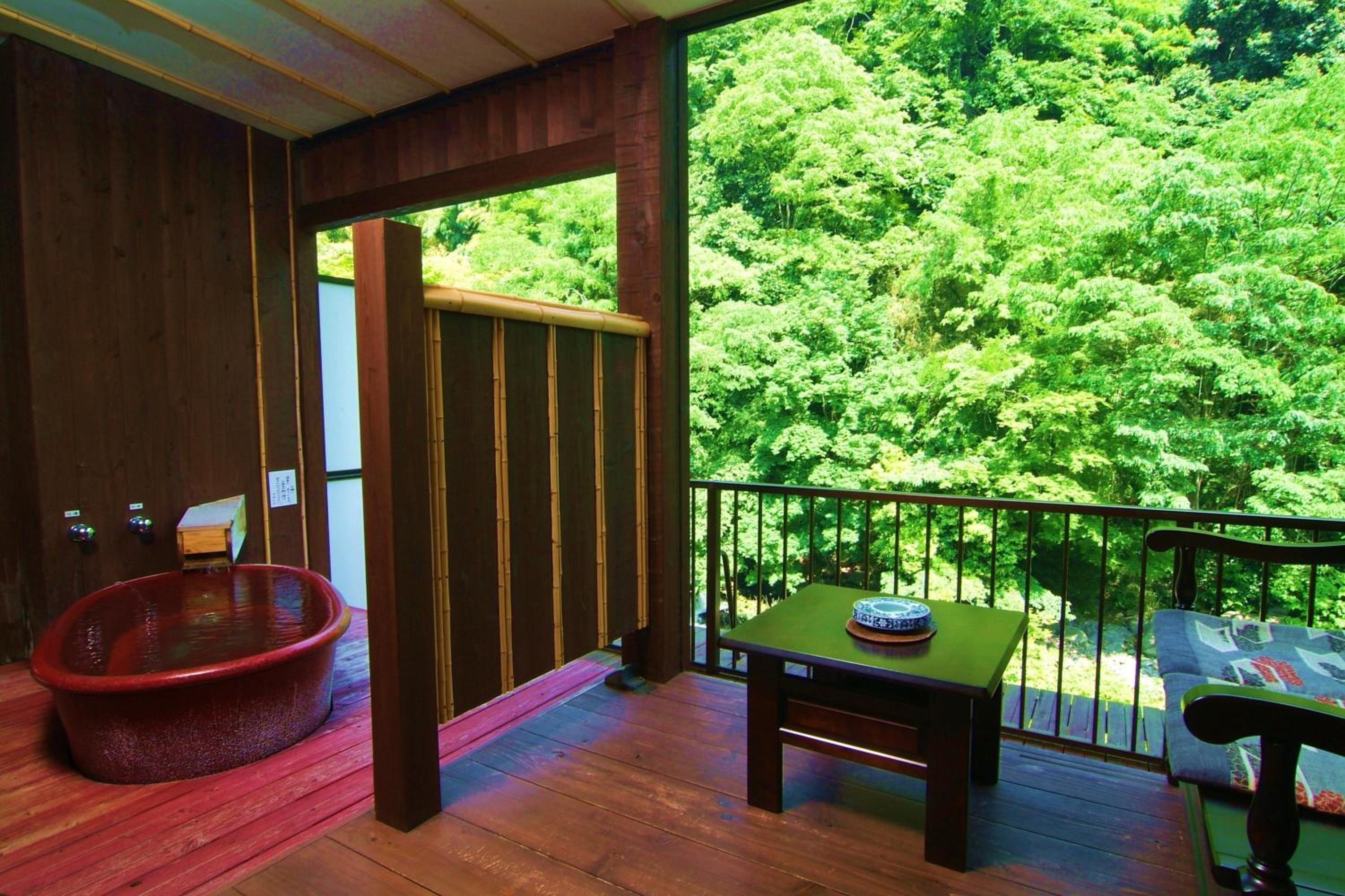 Twin Room with Private Open-Air Bath