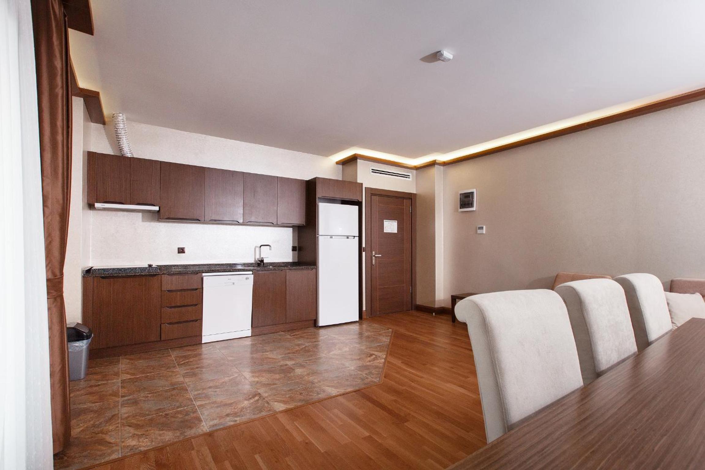 Four Adjoining Rooms With Kitchen