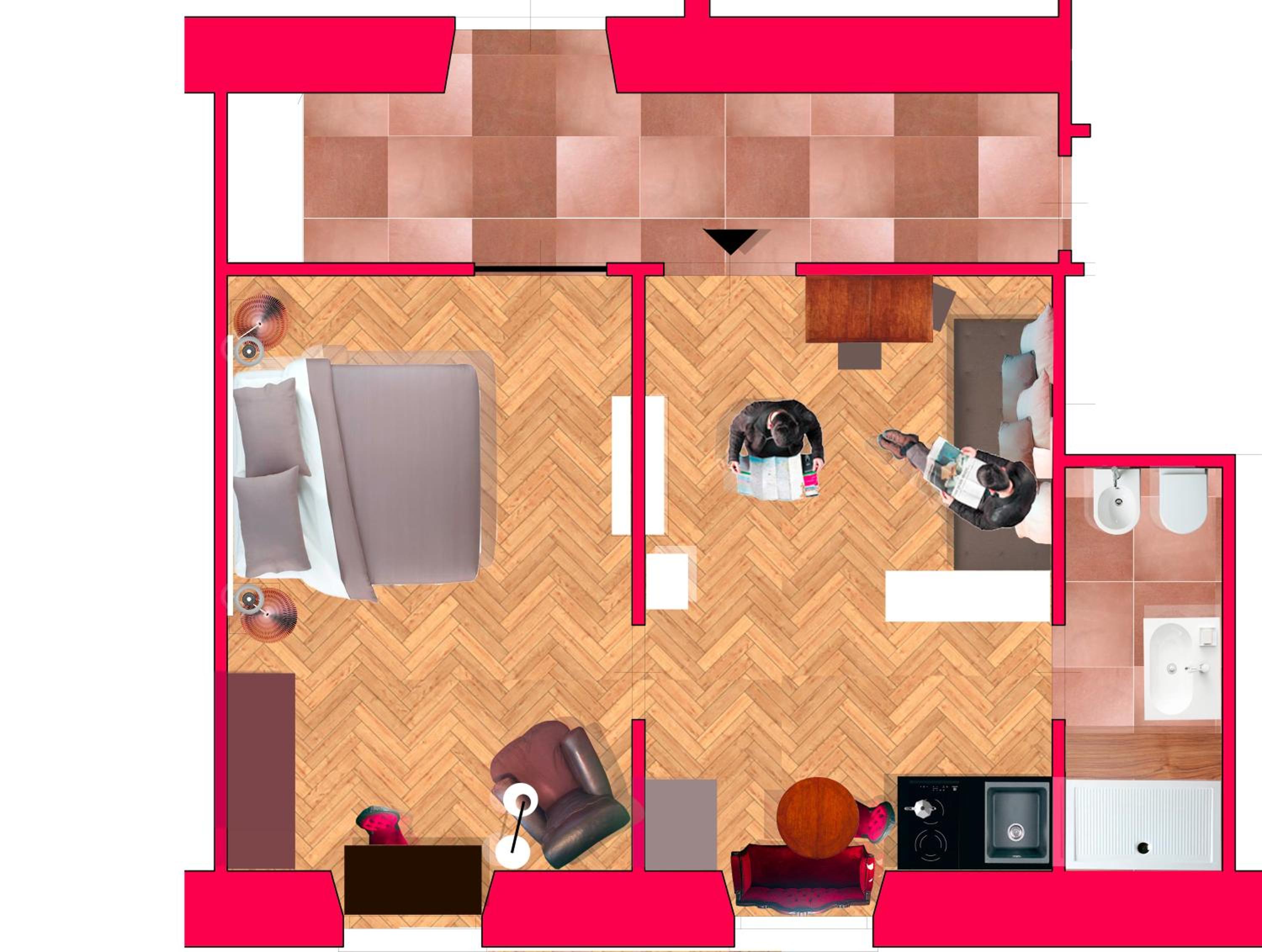 Apartment with Kitchenette photo 3
