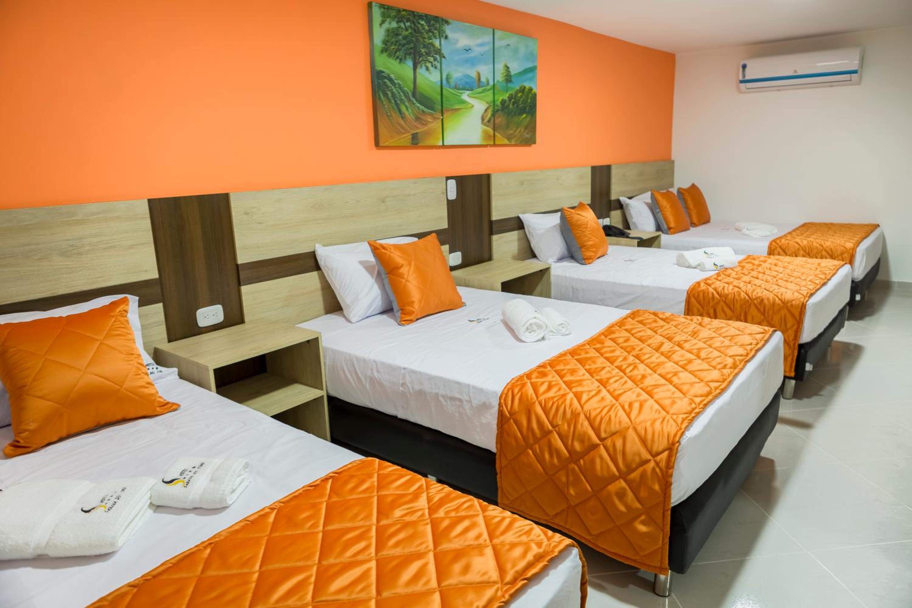 Quadruple Room with Private Bathroom