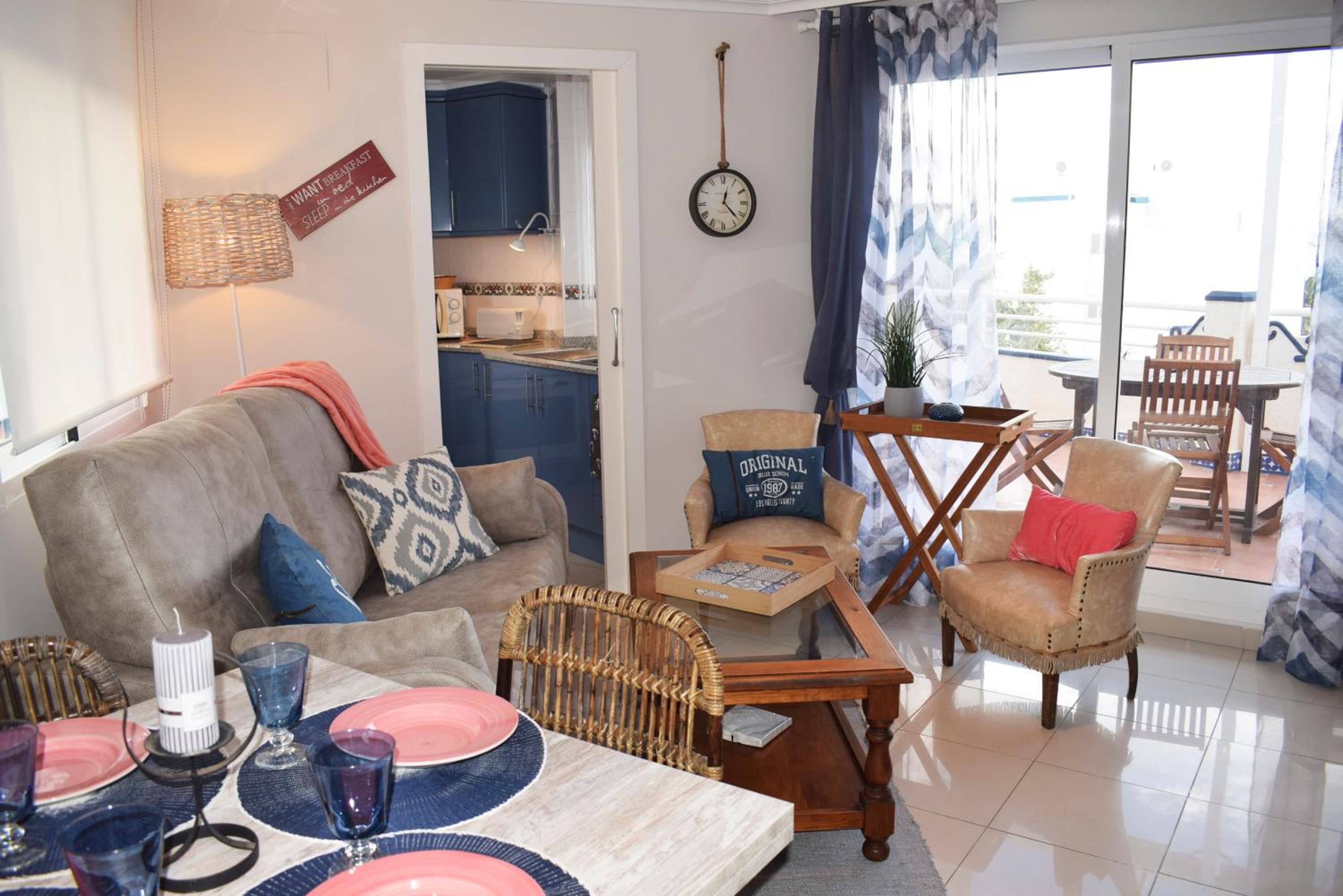 Apartamento con vista al mar