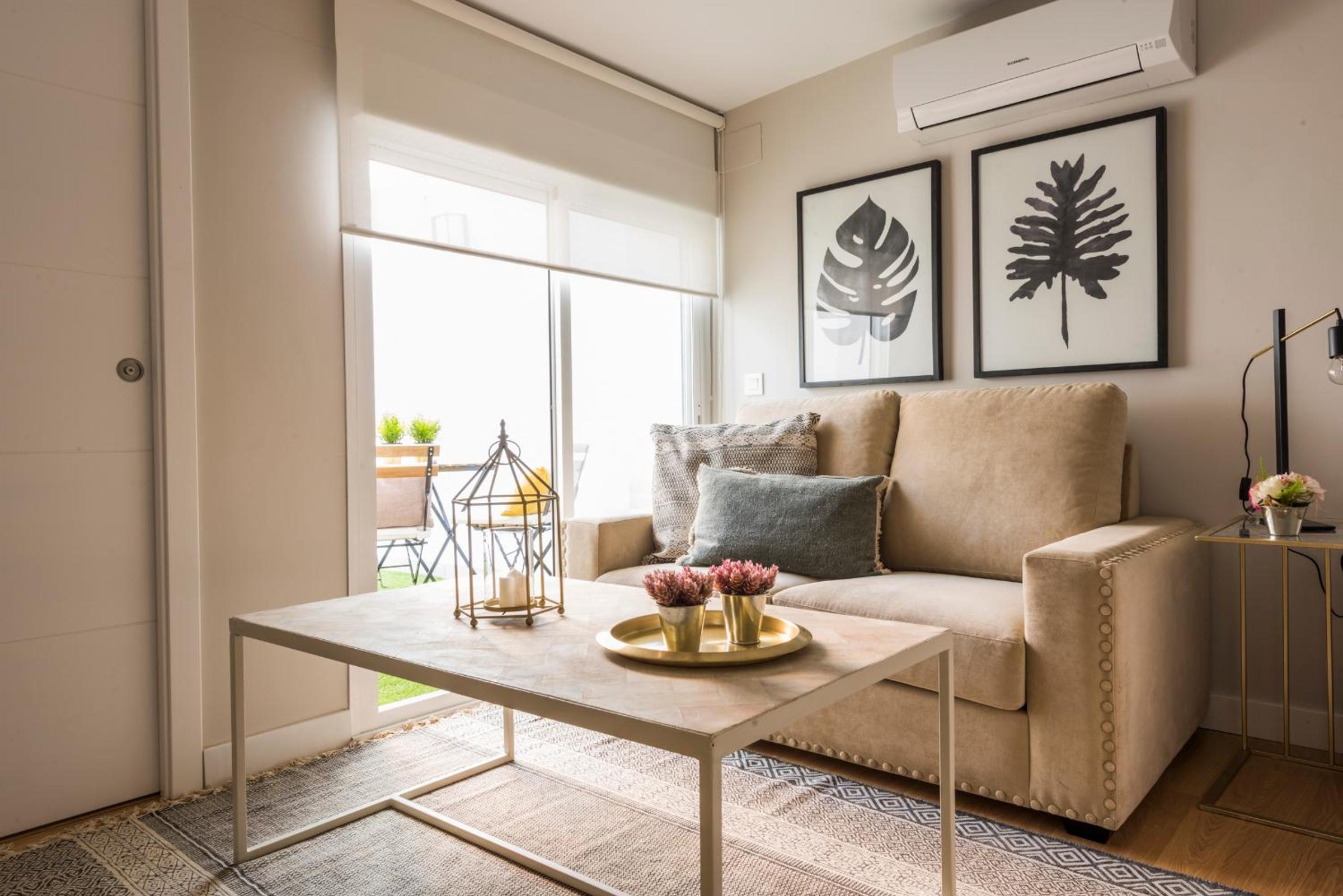 Estudio con terraza