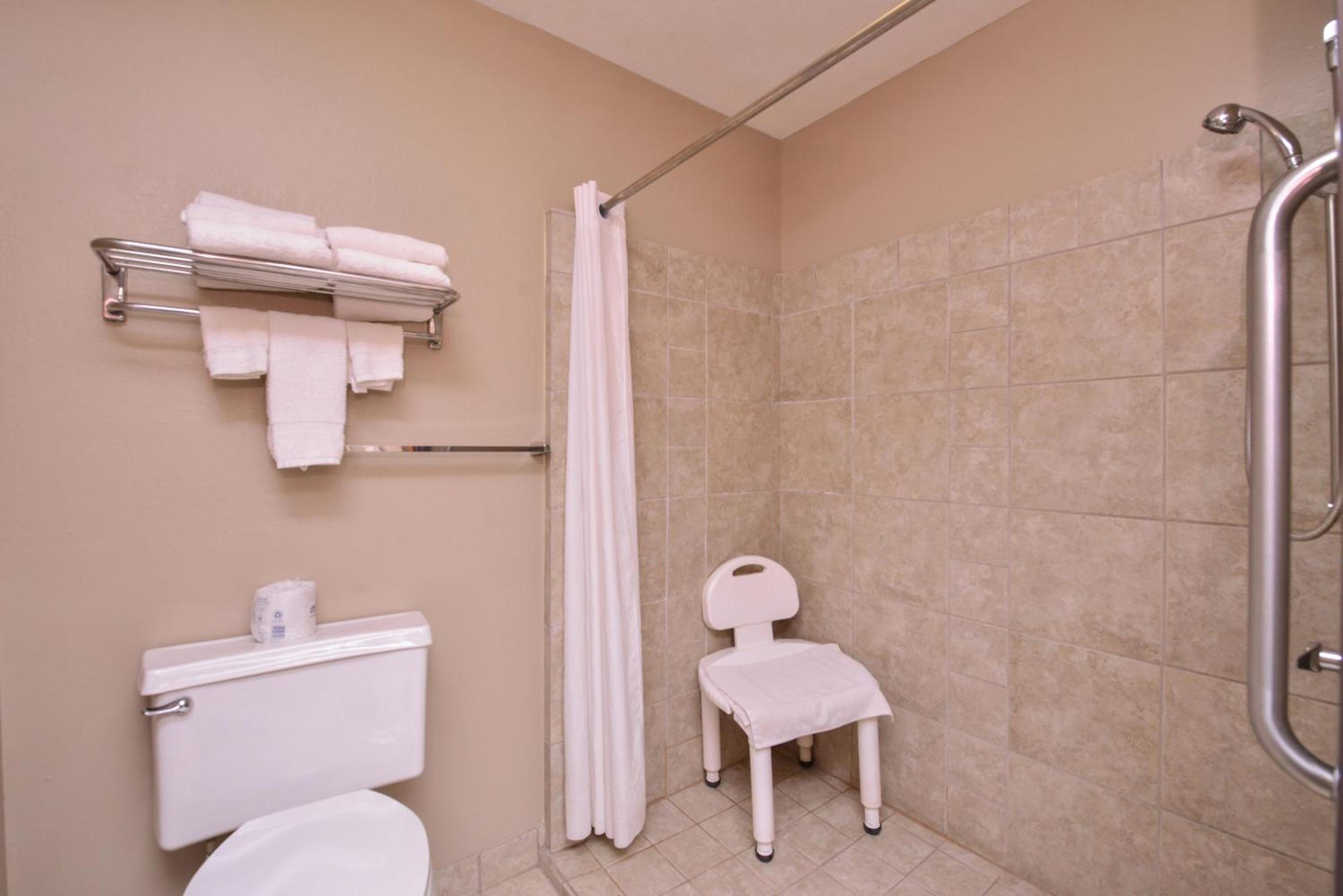Queen Room with Mobility Access and Roll-In Shower - Non-Smoking - Photo 6