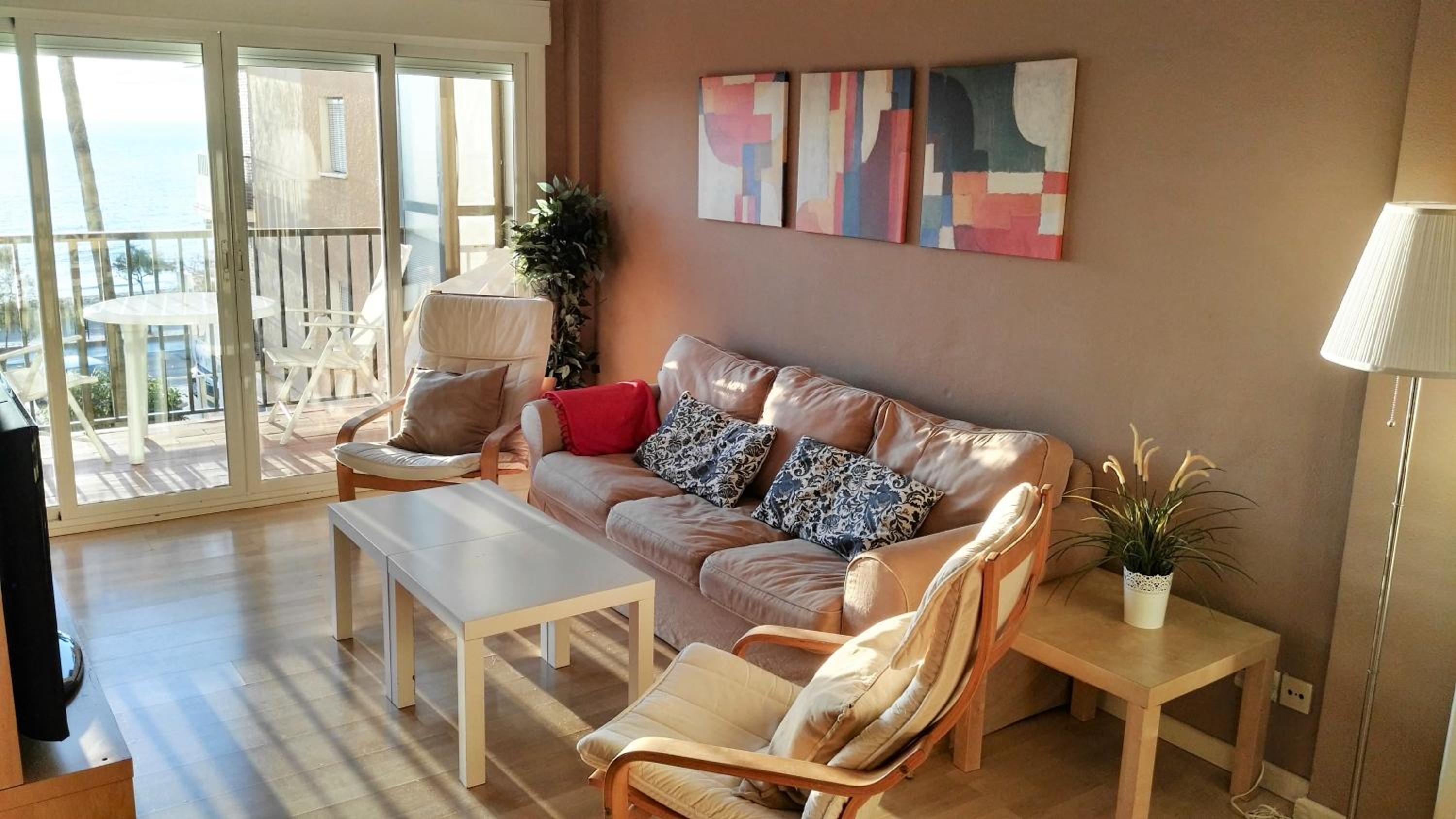 Apartamento con vista al mar