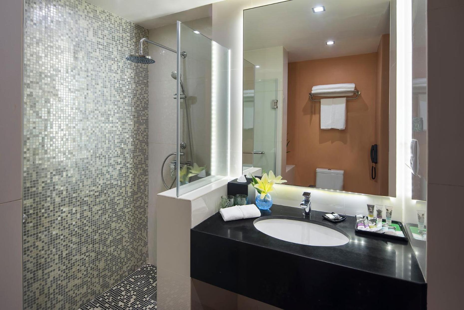 One-Bedroom Deluxe Suite Apartment with Balcony photo 2
