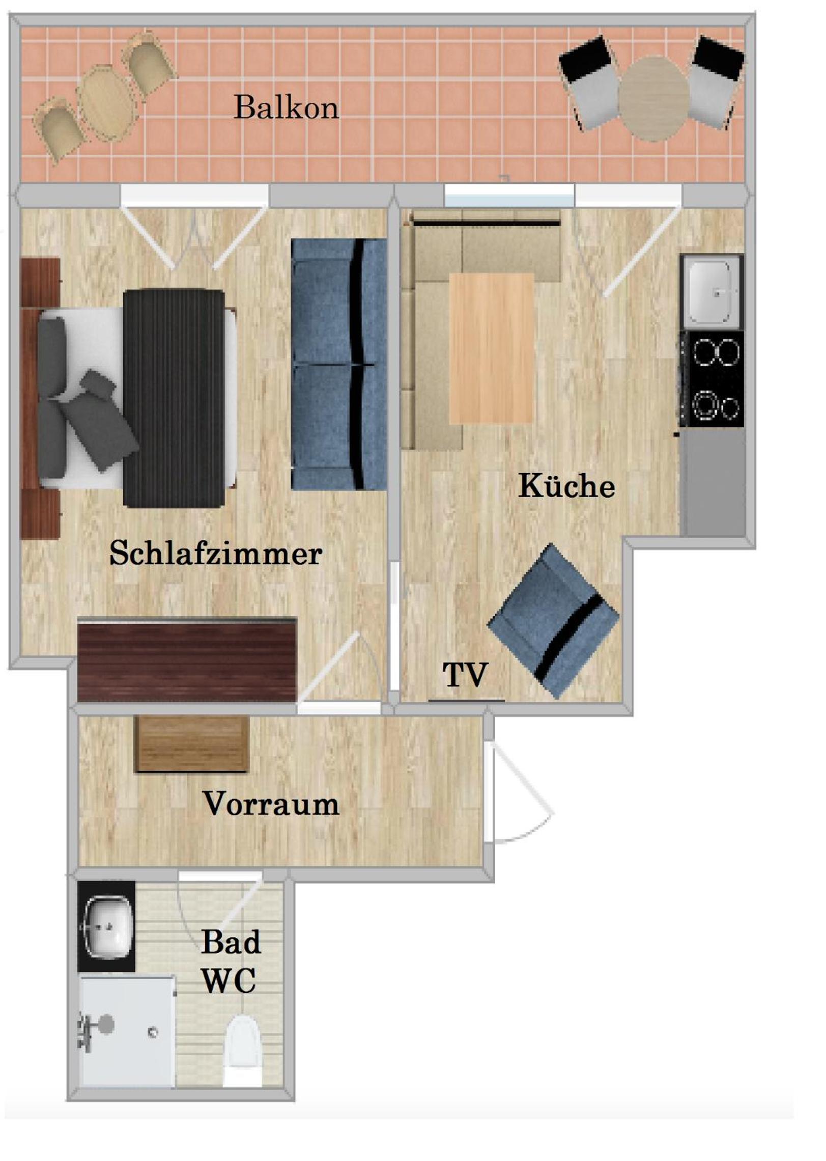 Apartment with Garden View photo 3