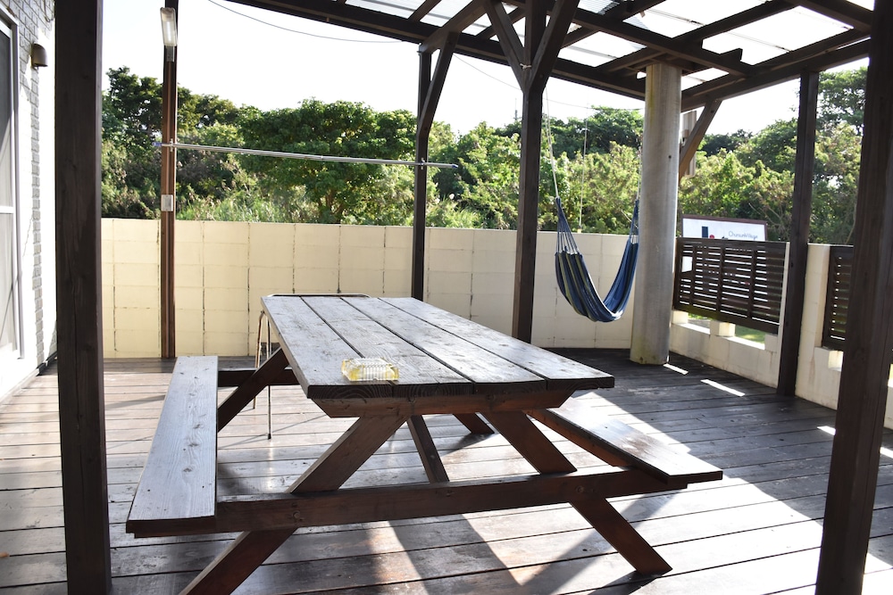 Extra Wood Deck Type of the 1st Village(2Double beds,Japanese Futons arranged for 3rd+more guest) photo 2
