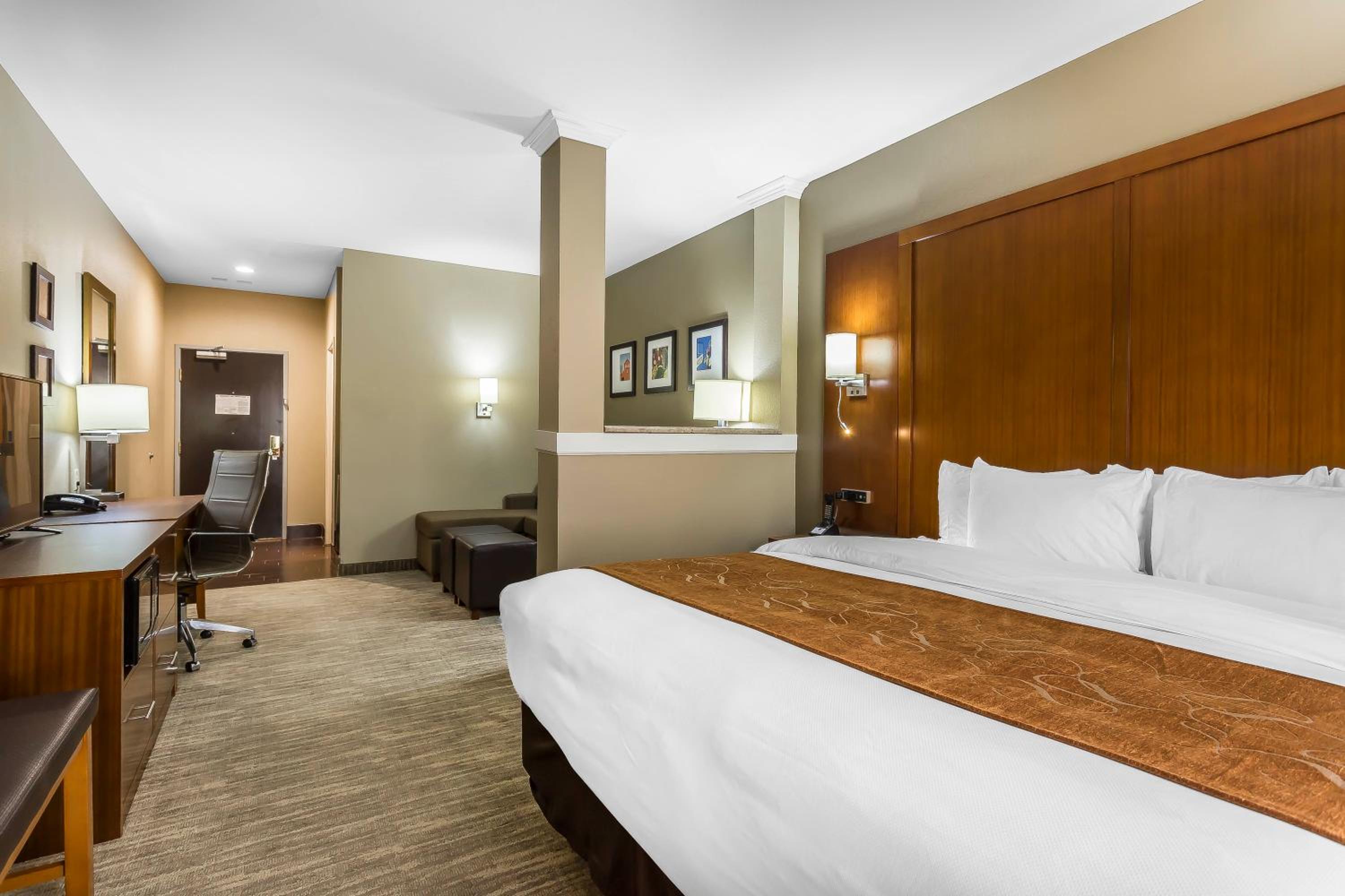 King Suite with Roll-in-Shower - Accessible/Non-Smoking