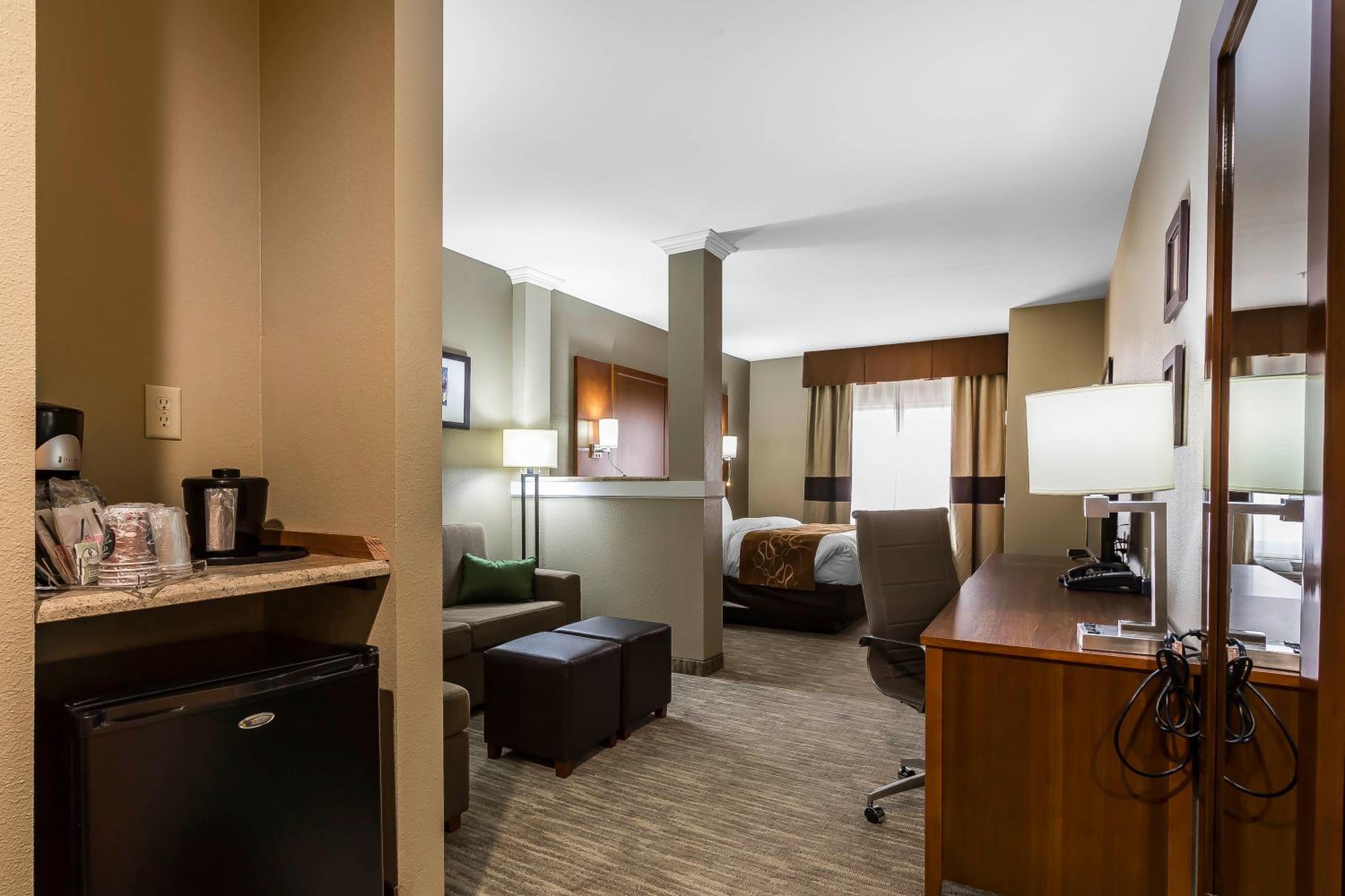 King Suite with Roll-in-Shower - Accessible/Non-Smoking