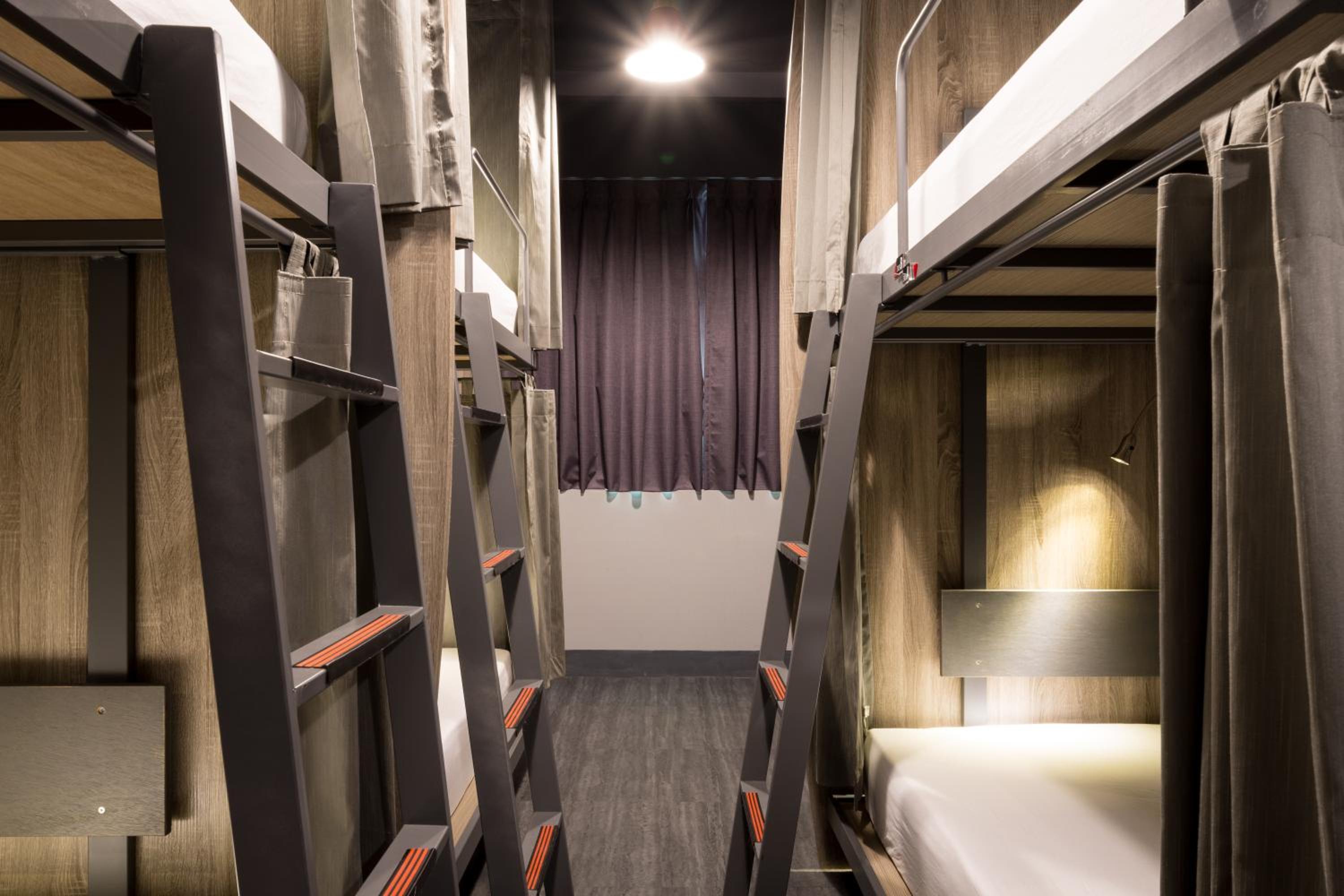 2 Beds in 6 or 8-Bed Mixed Dormitory Room