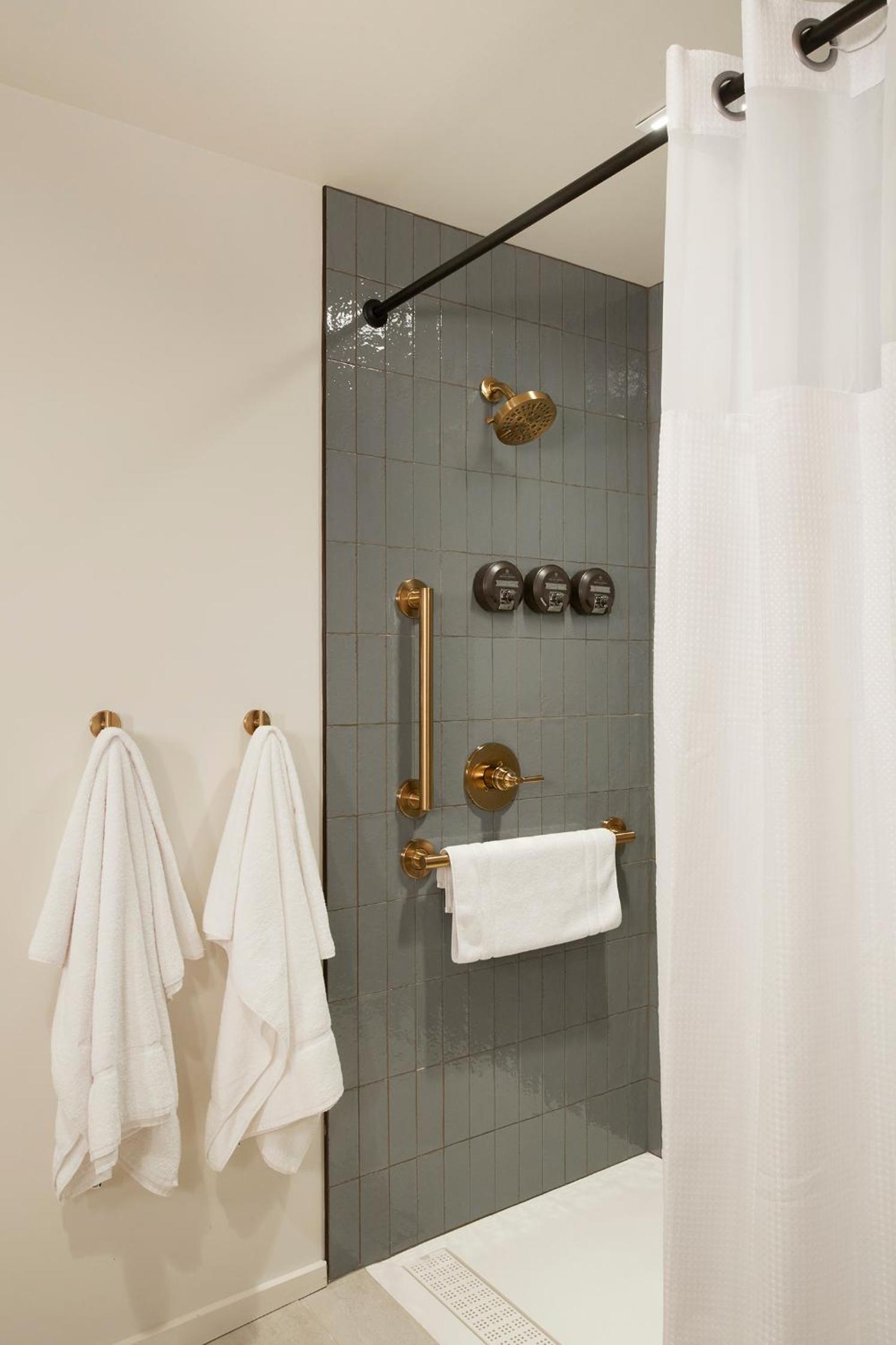 King Room - Mobility Accessible with Roll-In Shower