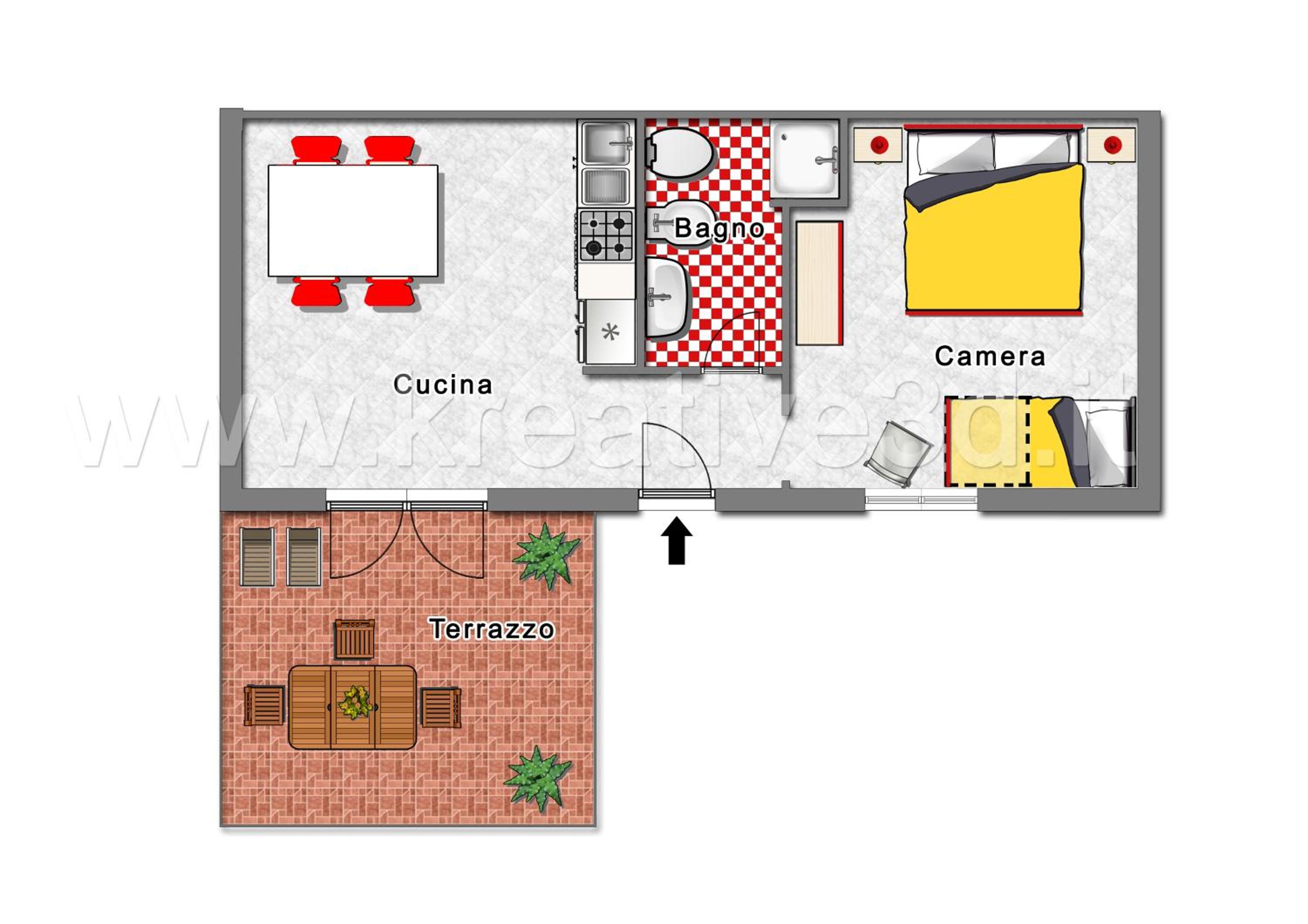 One-Bedroom Apartment (3 Adults) - Photo 9