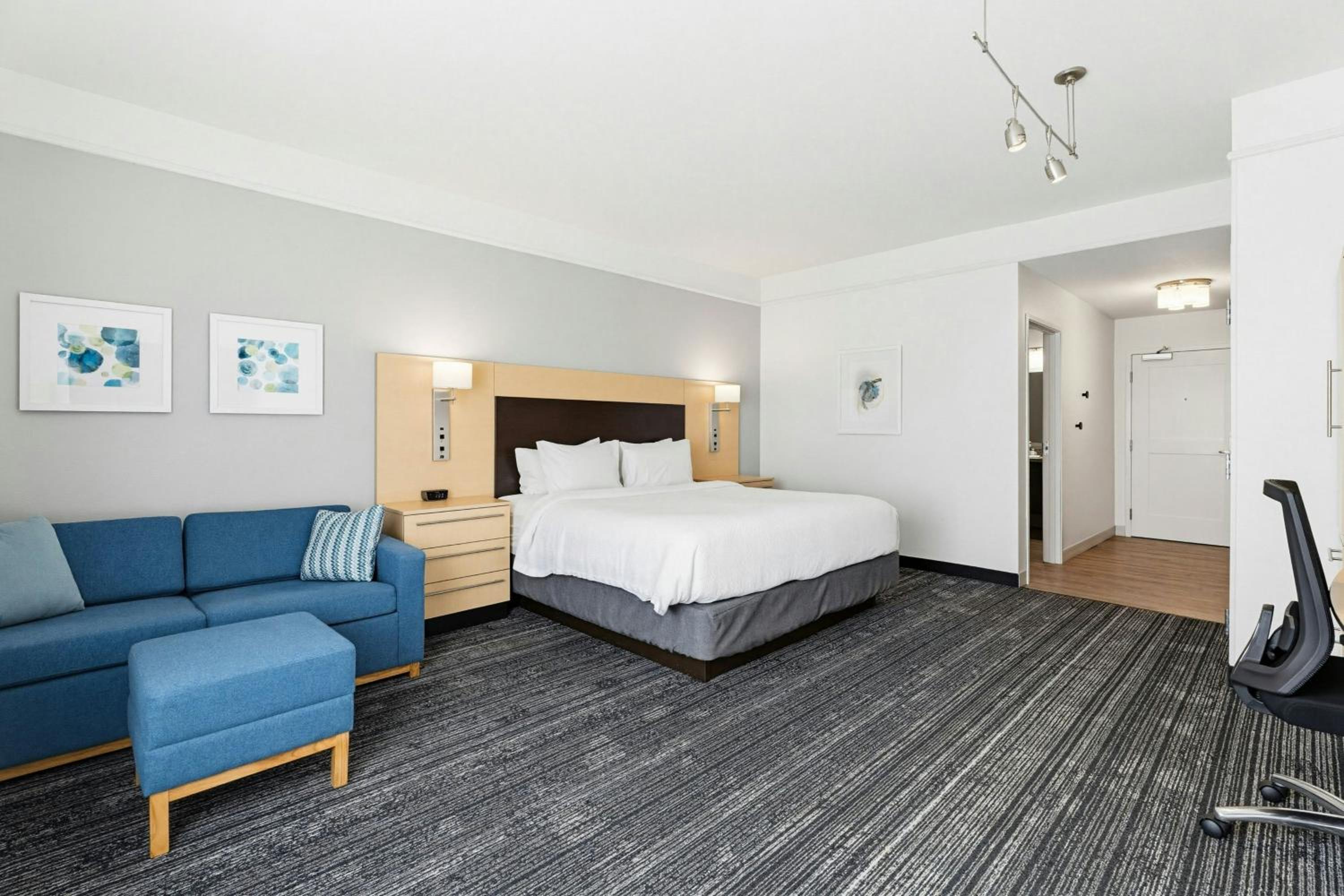 King Studio with Sofa Bed and Roll-in Shower - Mobility and Hearing Accessible