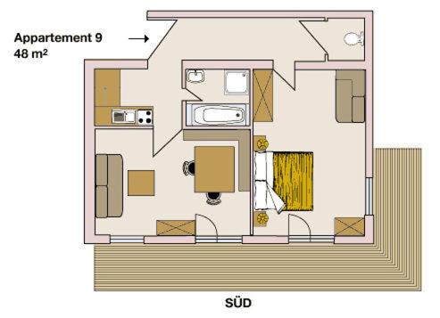 Comfort One-Bedroom Apartment photo 3