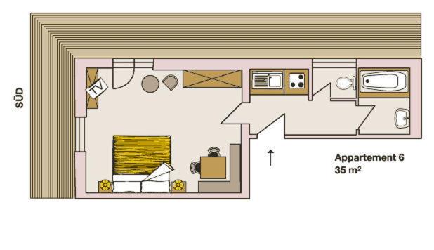 Studio with Balcony ( 2 Adults) photo 3