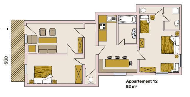 Comfort Two-Bedroom Apartment photo 3