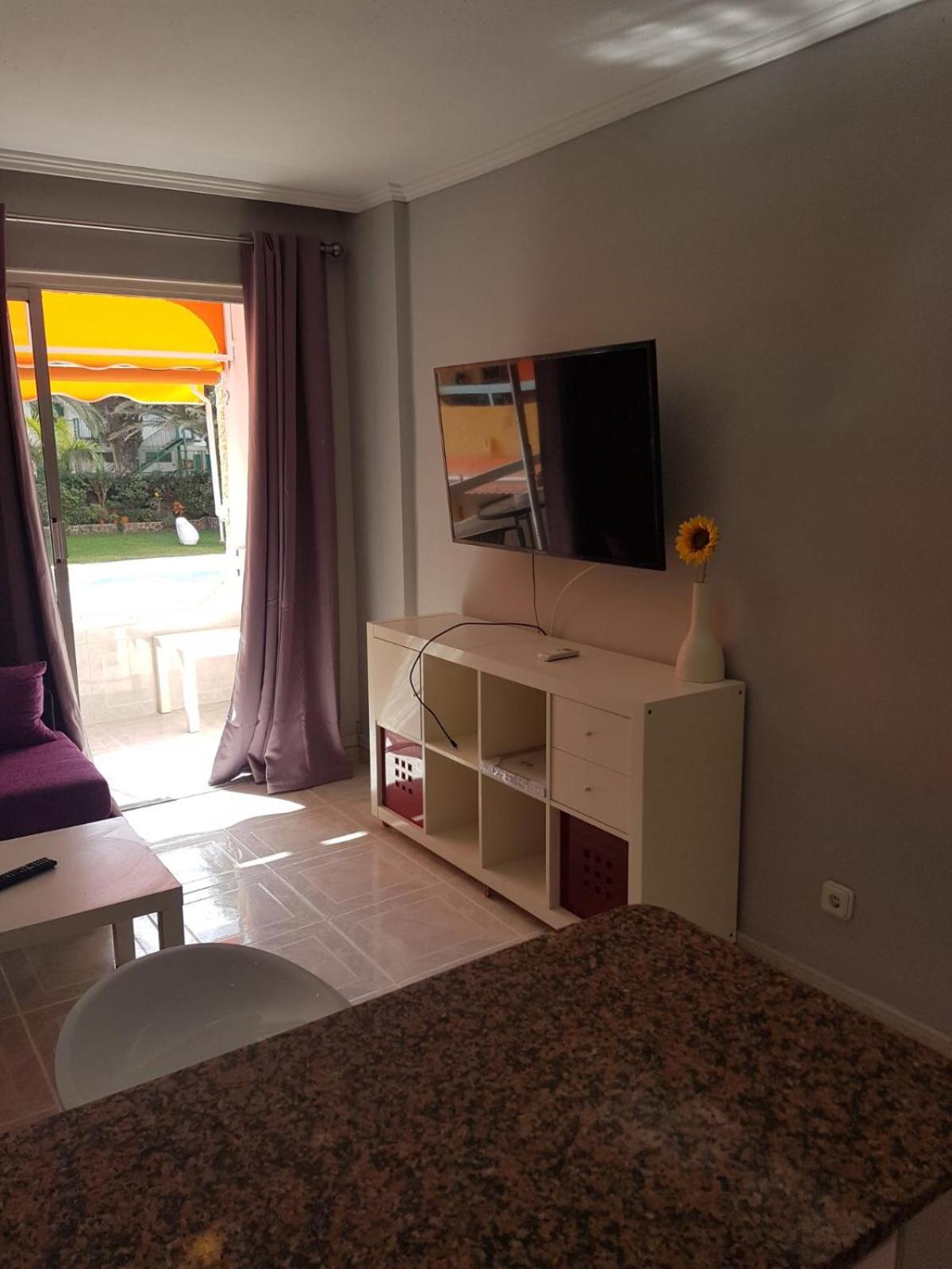 Apartamento con vista al jardín