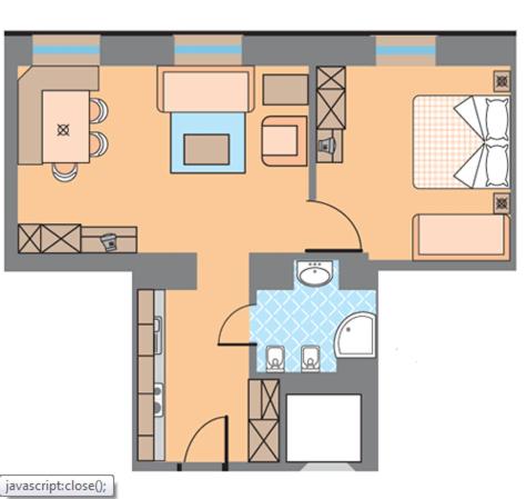 One-Bedroom Apartment photo 3