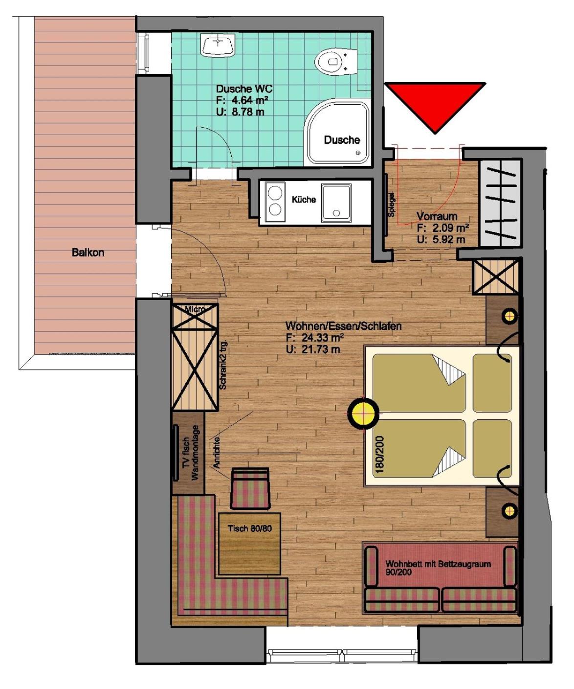 Apartment with Lake View photo 3