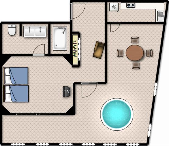 Master Suite with Private Pool  photo 2