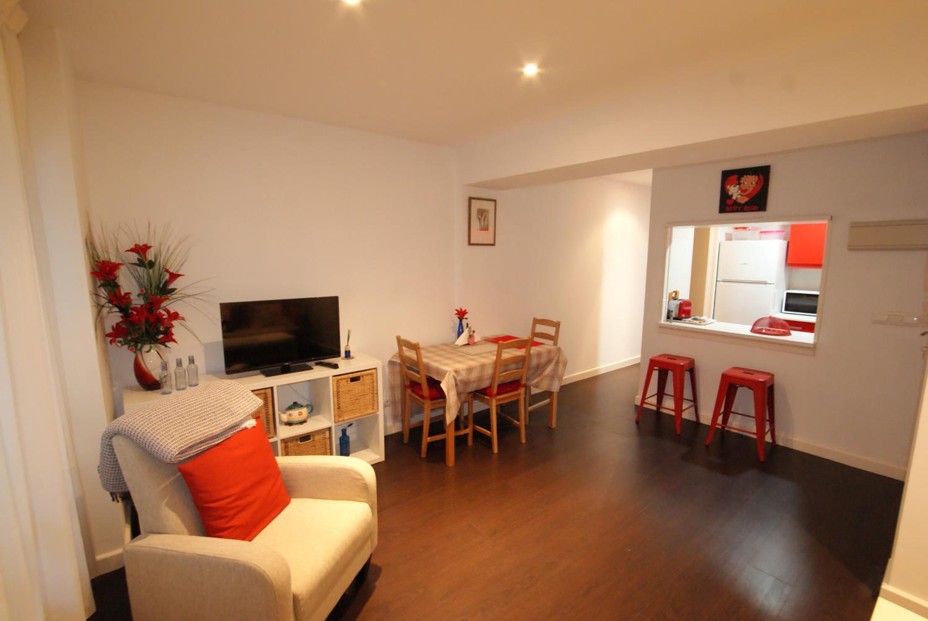 Apartamento de dos habitaciones