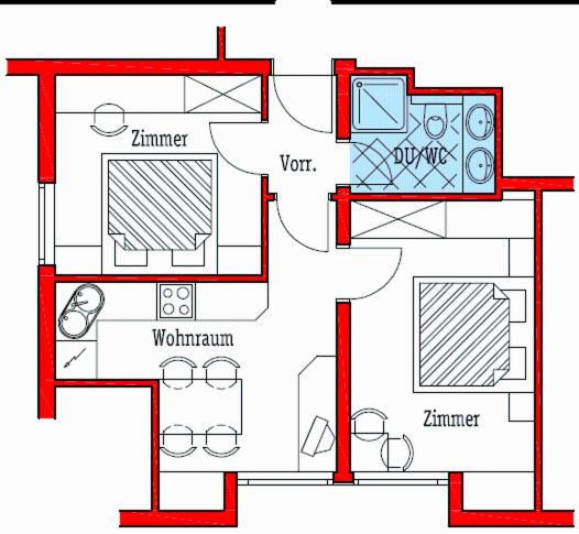 Standard Two-Bedroom Apartment