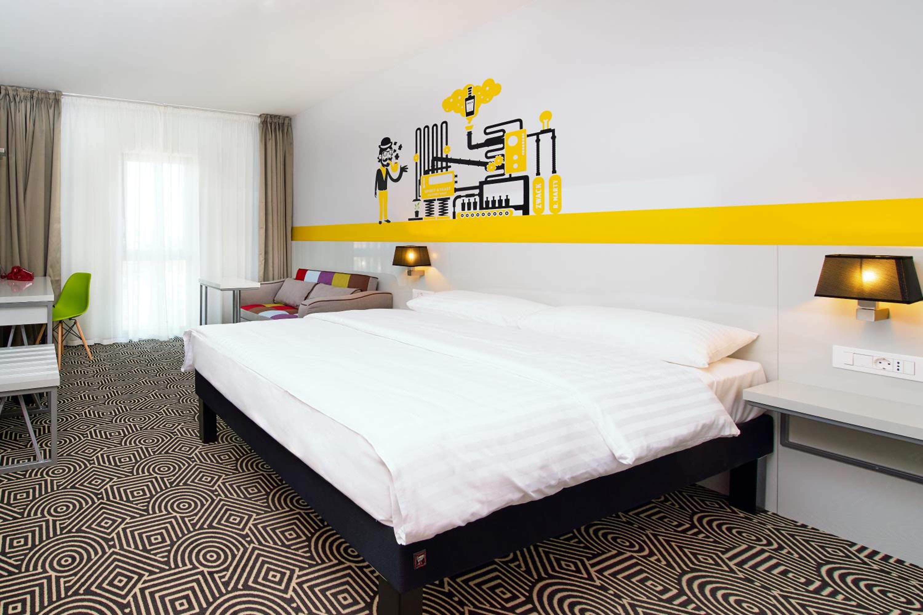 Family Room with double bed and sofa bed