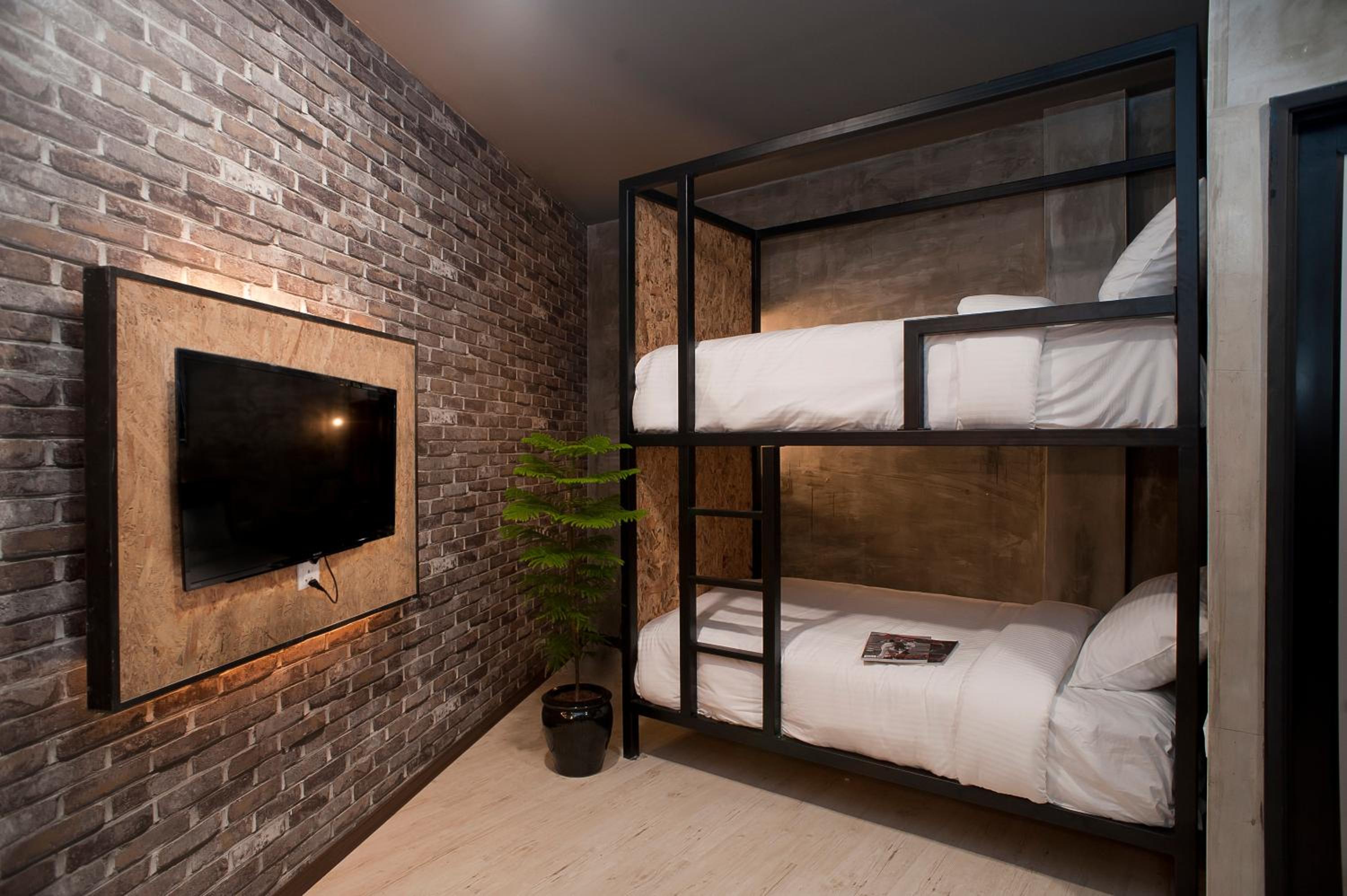 Bunk Bed In Mixed Dormitory Room