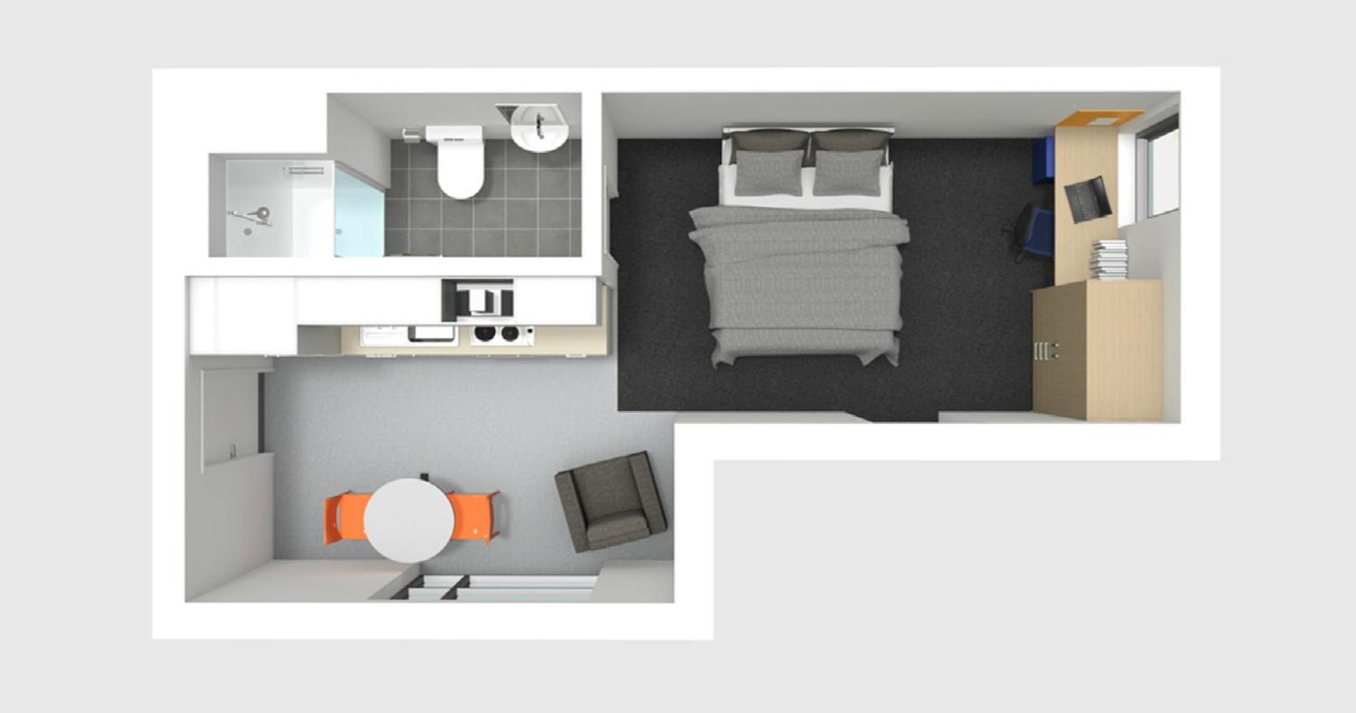 Deluxe Studio Apartment photo 3