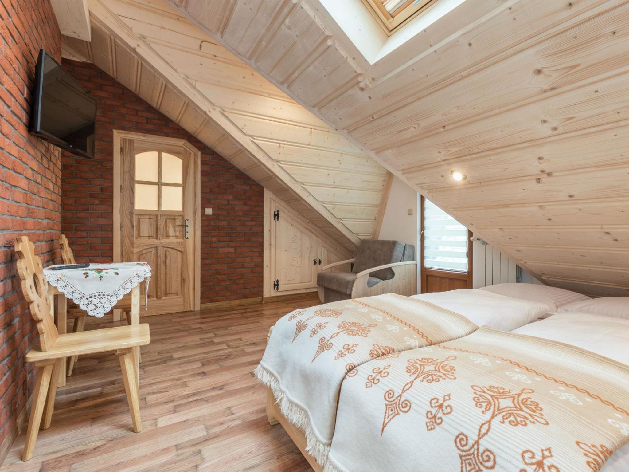 Double Room in the attic with Extra Bed