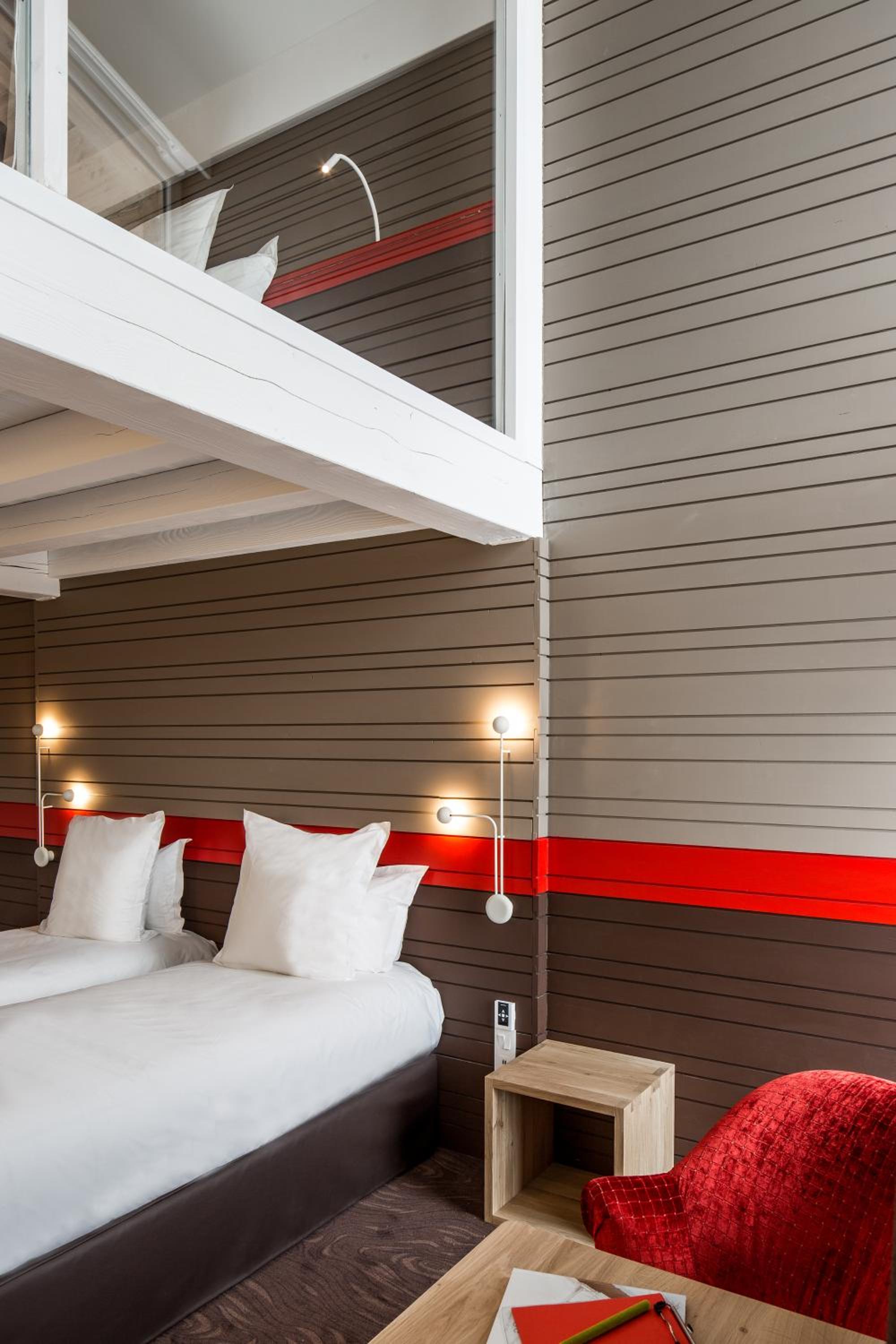 Chambre Quadruple avec Mezzanine - Vue sur Montagne Chambre Quadruple avec Mezzanine - Vue sur Montagne