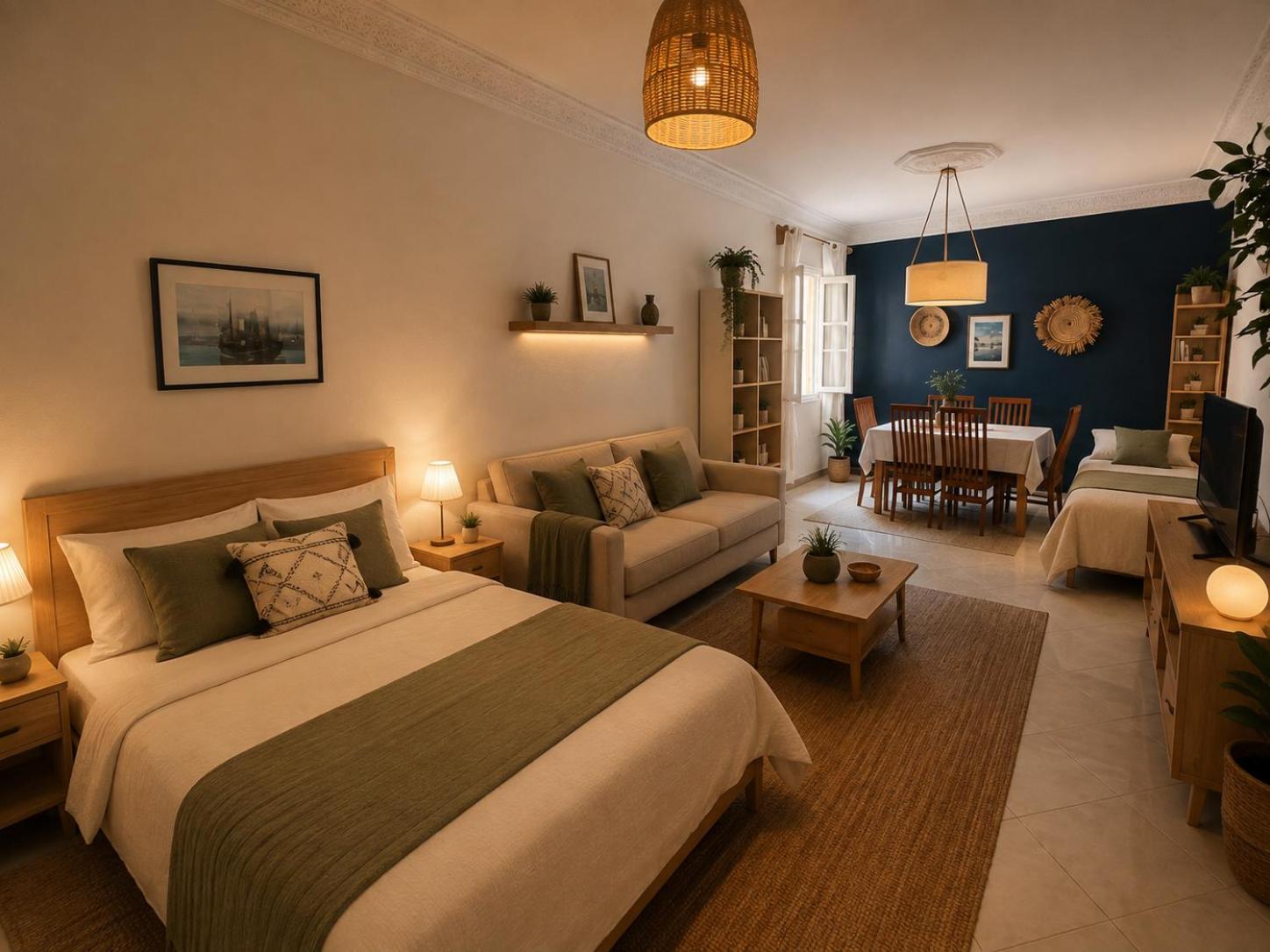 Triple Room with Shared Bathroom
