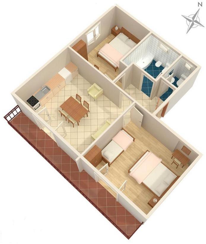 Two-Bedroom Apartment