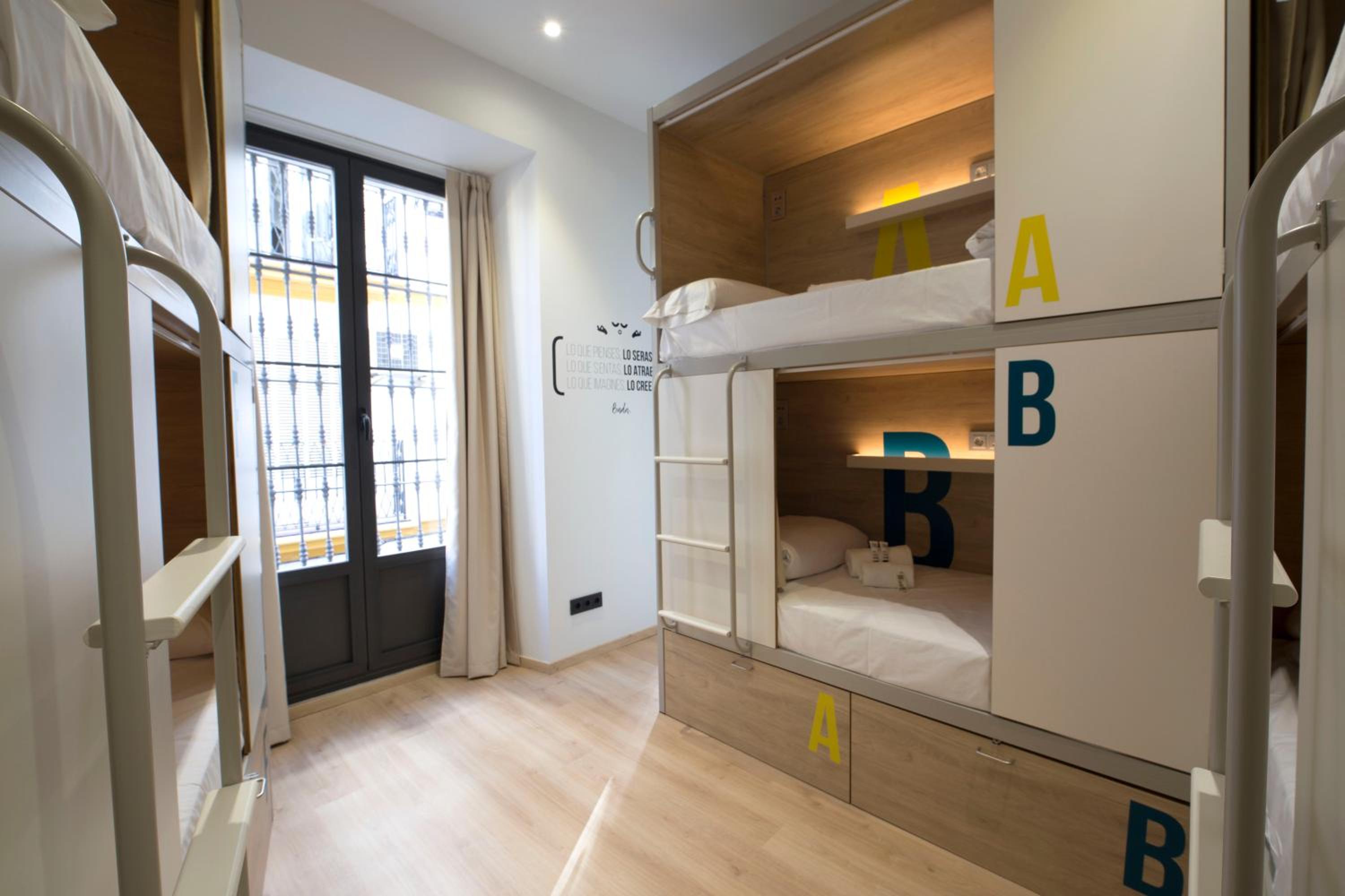 Cama en habitación compartida de 4 camas