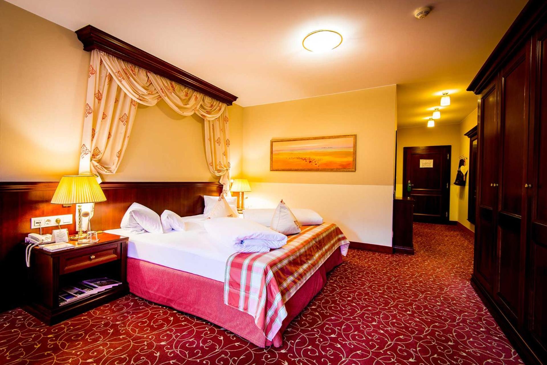 Room with Mountain View and French Balcony