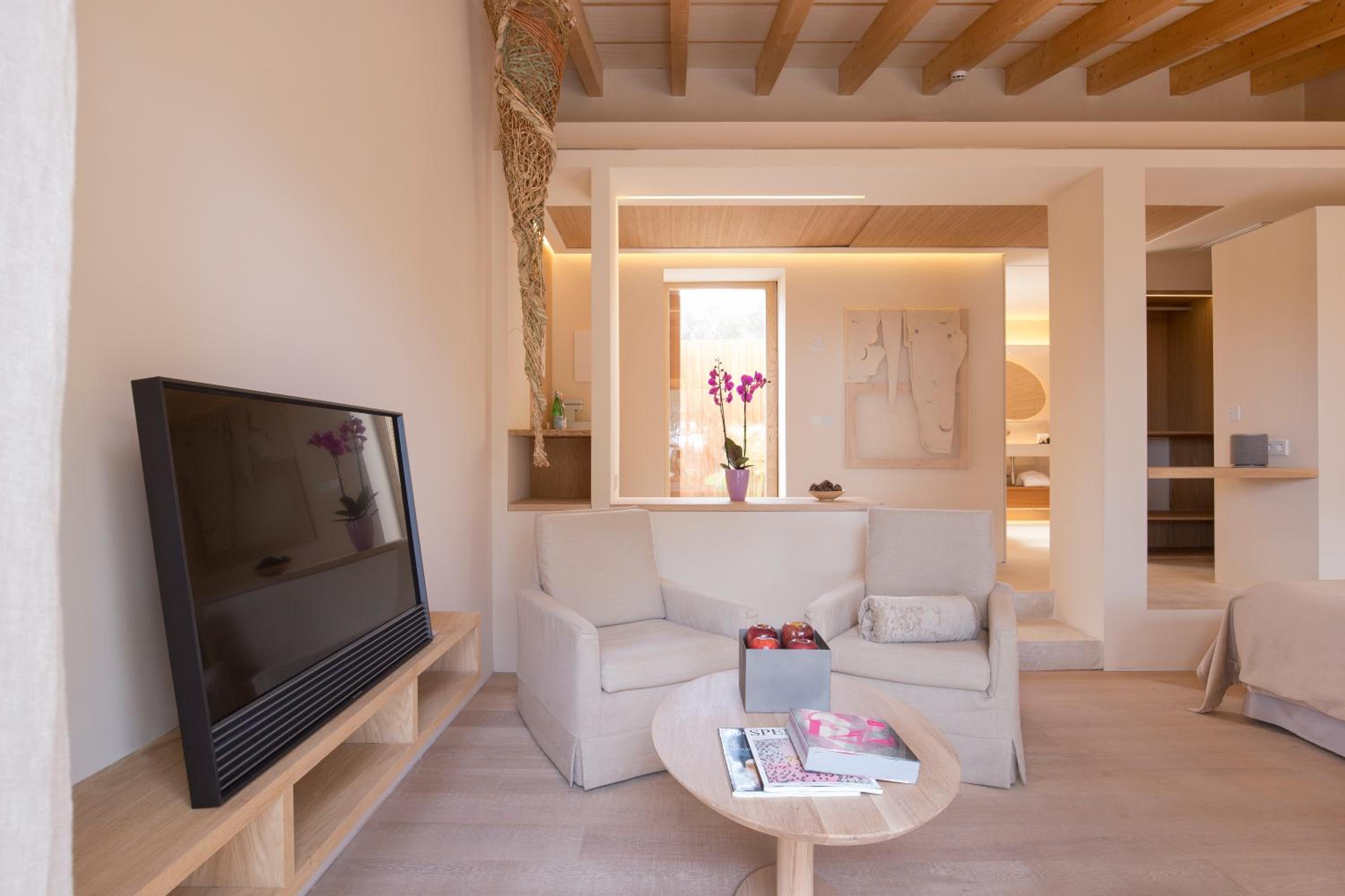 Suite con vista al jardín