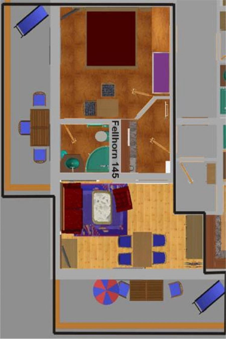 Apartment with Balcony 4 photo 2