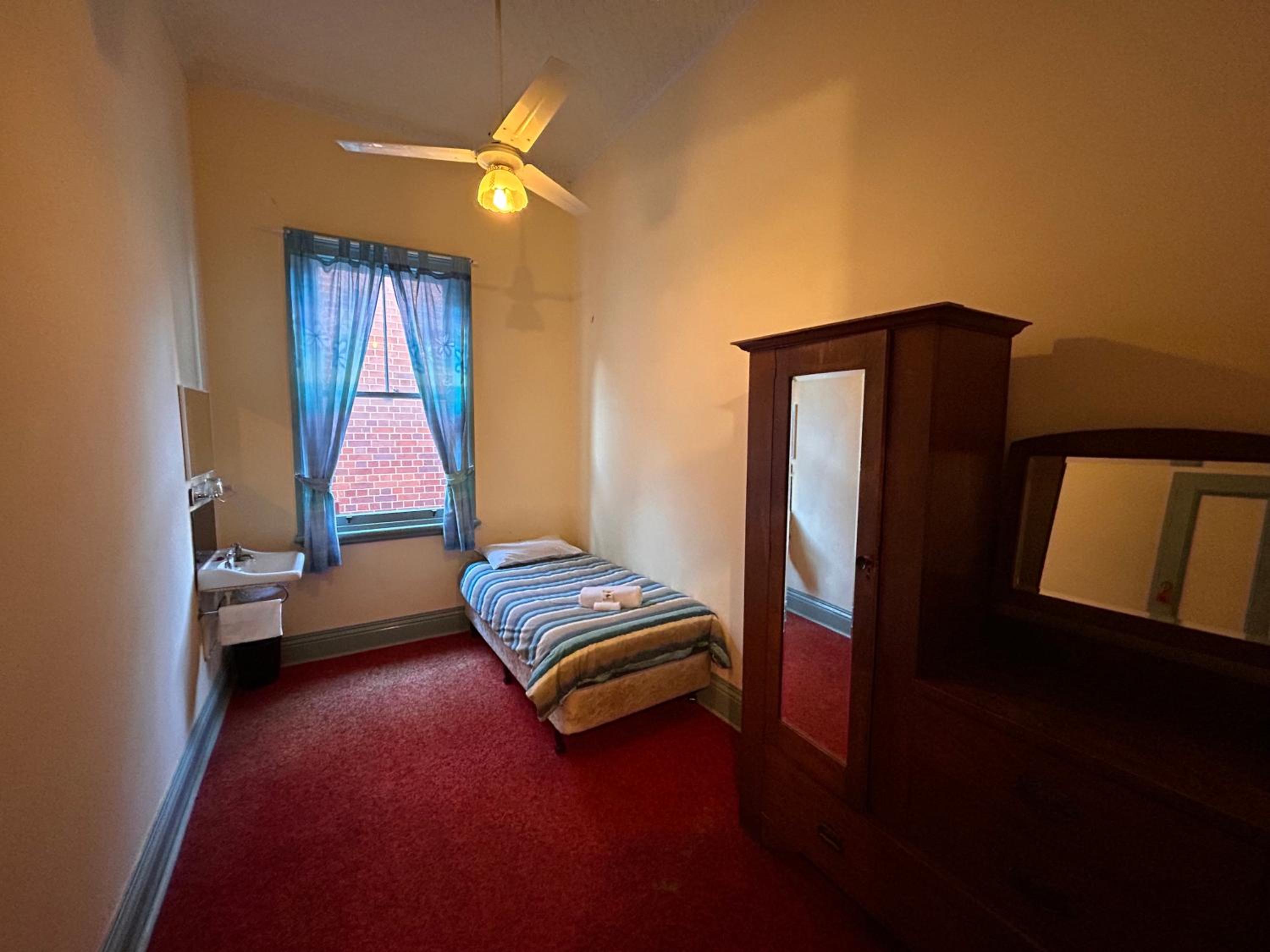 Single Room with Shared Bathroom