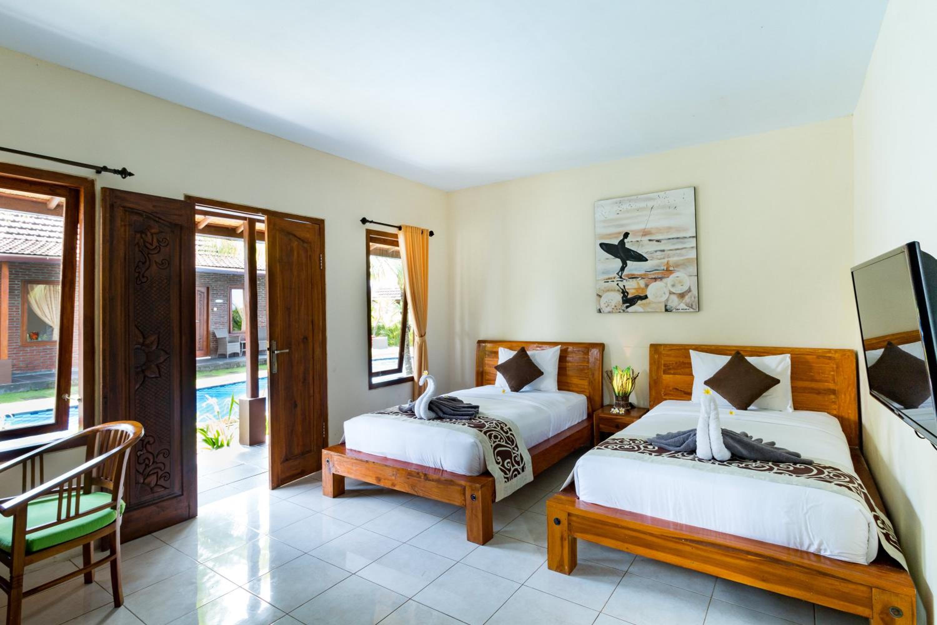 Double or Twin Room with Garden View - Photo 2