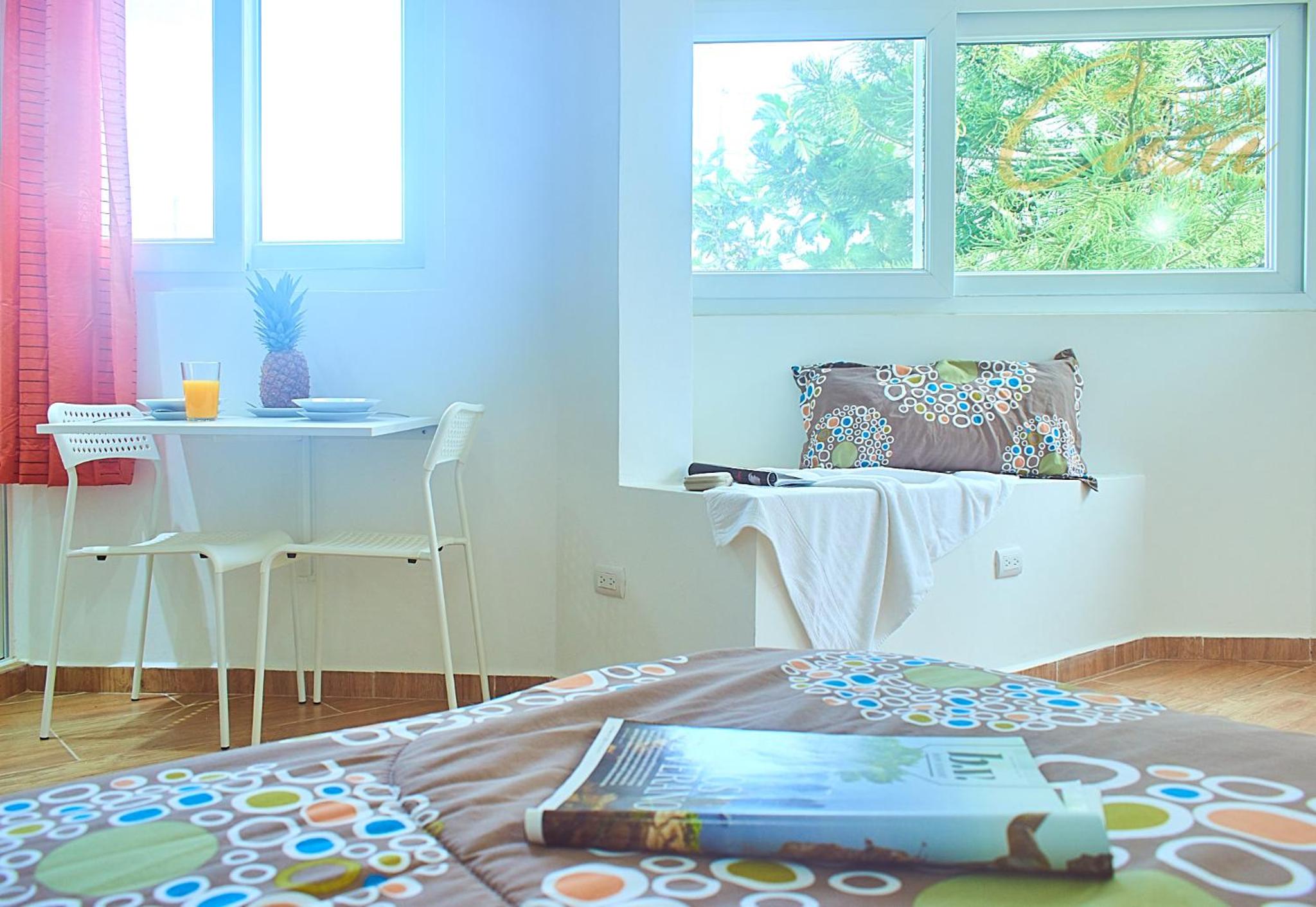 Comfort studio with sofa cama with kitchen without balcony
