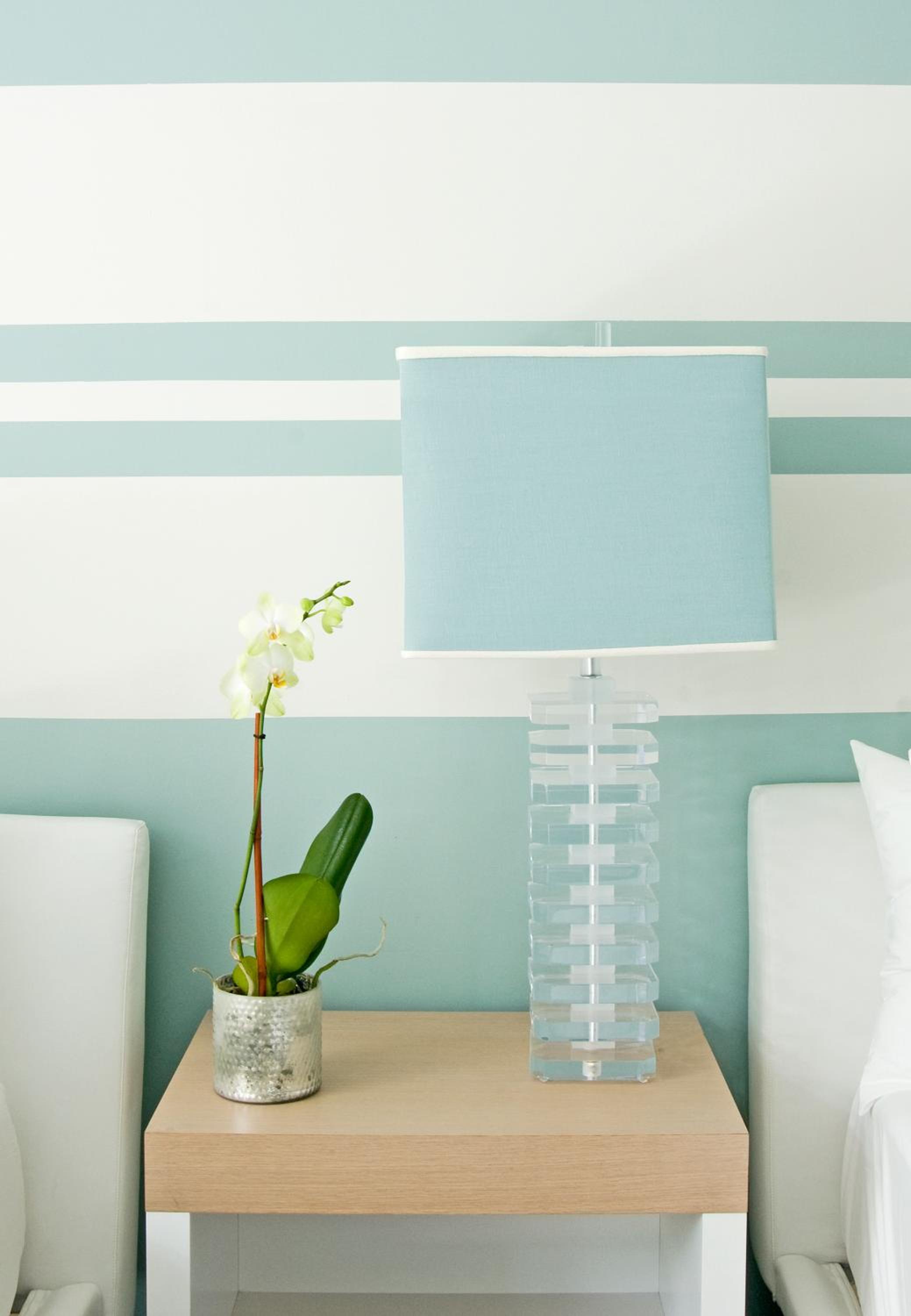 Double Room with Two Double Beds and Partial Ocean View