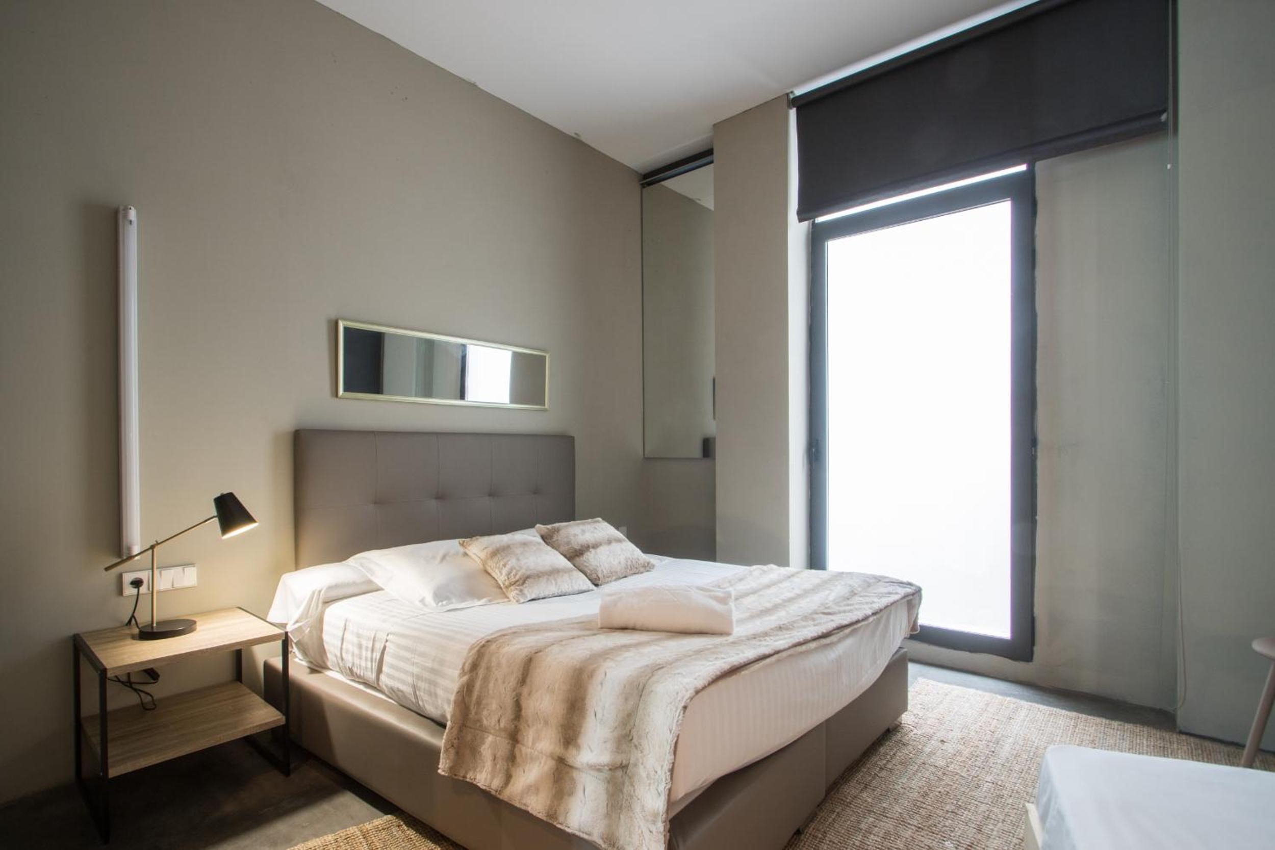 Habitación Doble con Patio Interior
